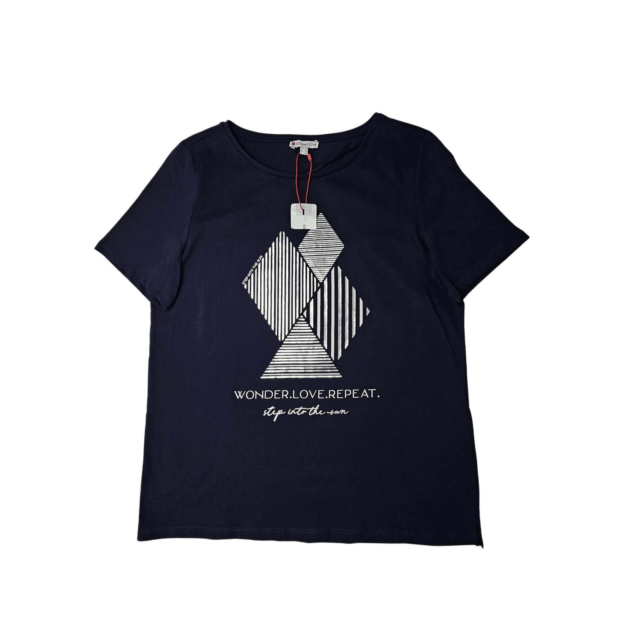 Bluze Femrash Ngjyre Blu e Erret Outlet/T-Shirt