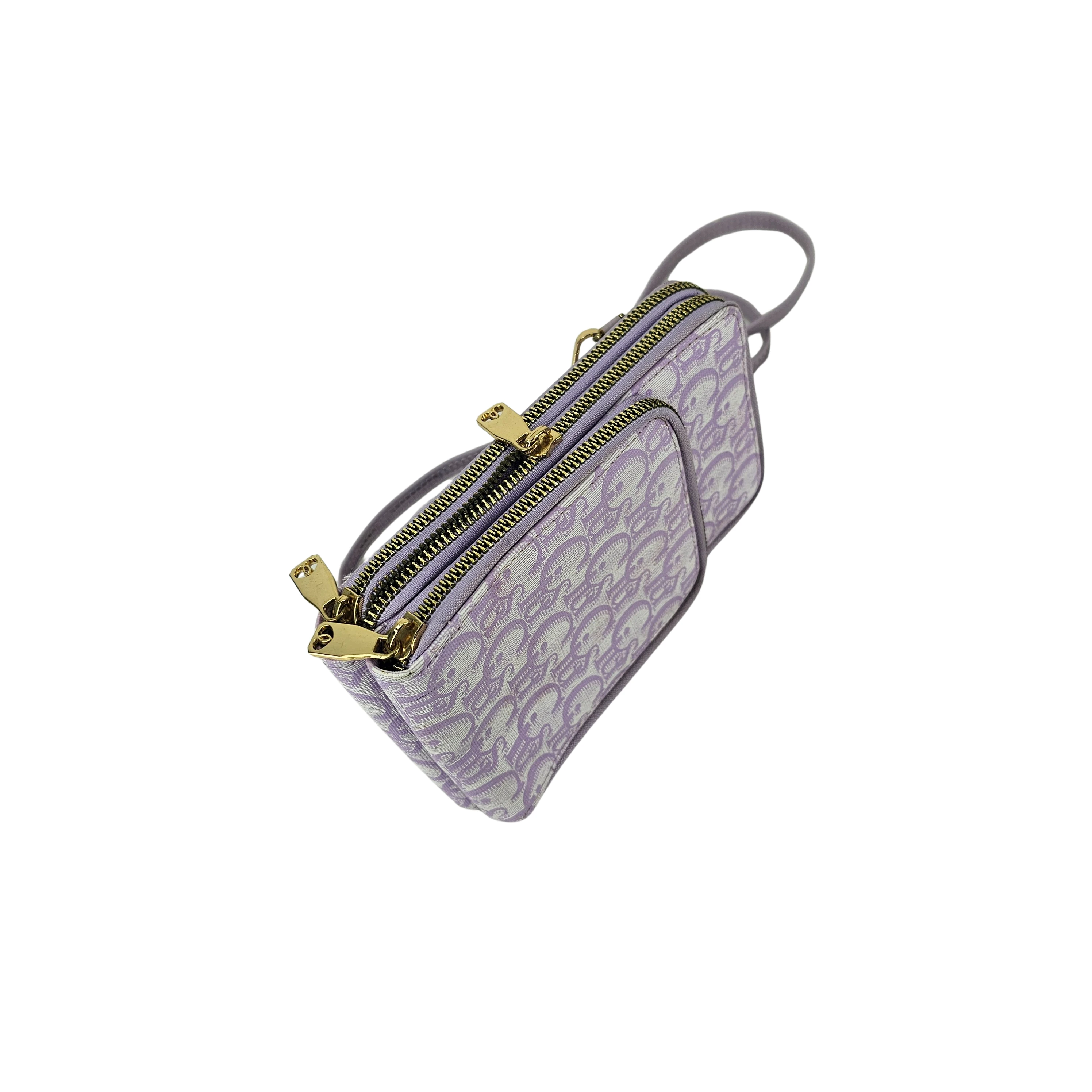 Portofol-Cante Femrash Ngjyre Lejla me Dizajn me Shkronja S.Hand Women's Crossbody Wallet