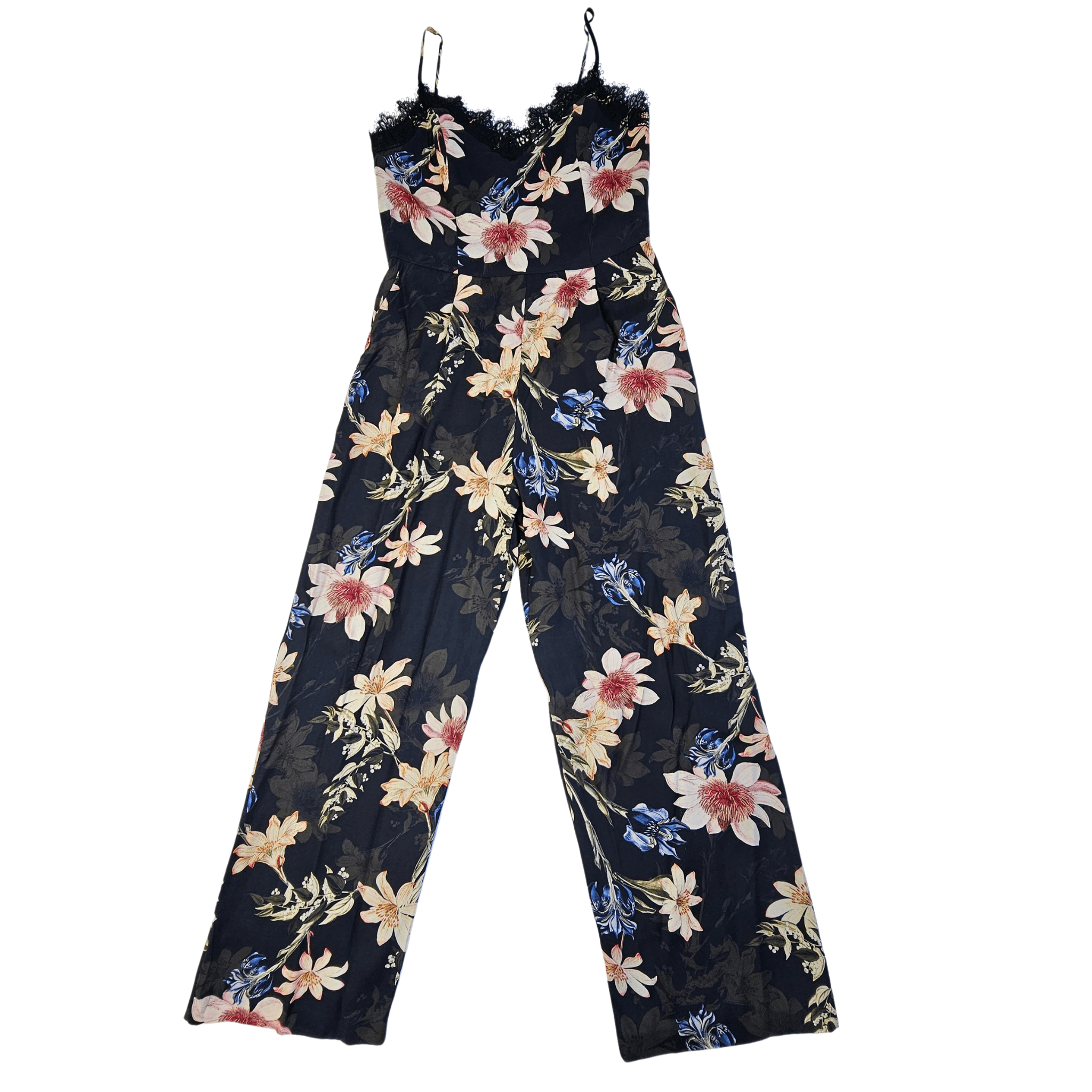 Paliceta Ever New Ngjyre te Zeza me Lule S.Hand/Jumpsuit