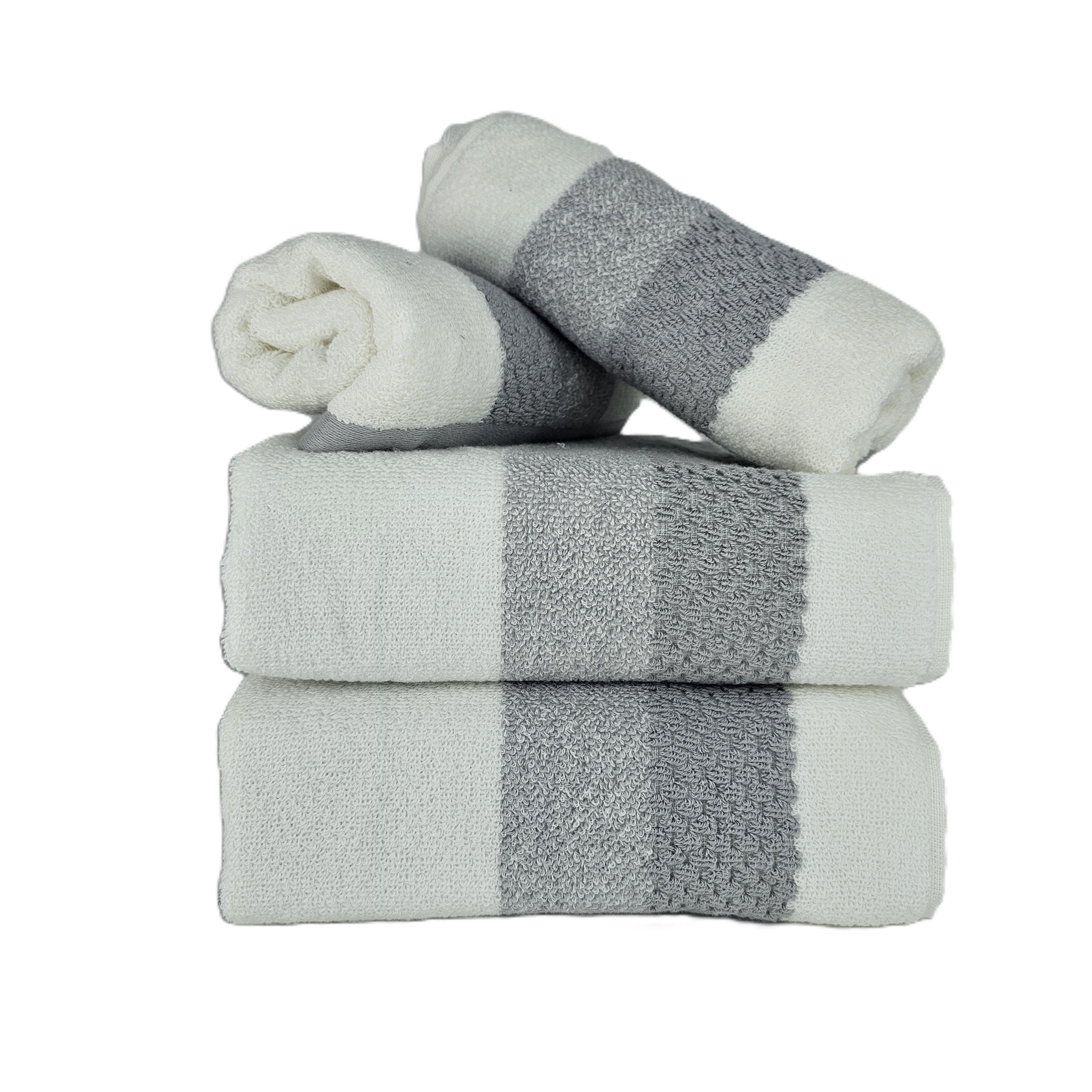 Peshqir Pecete Gri e Hapur 5 Cope 40x60 cm 120 gr