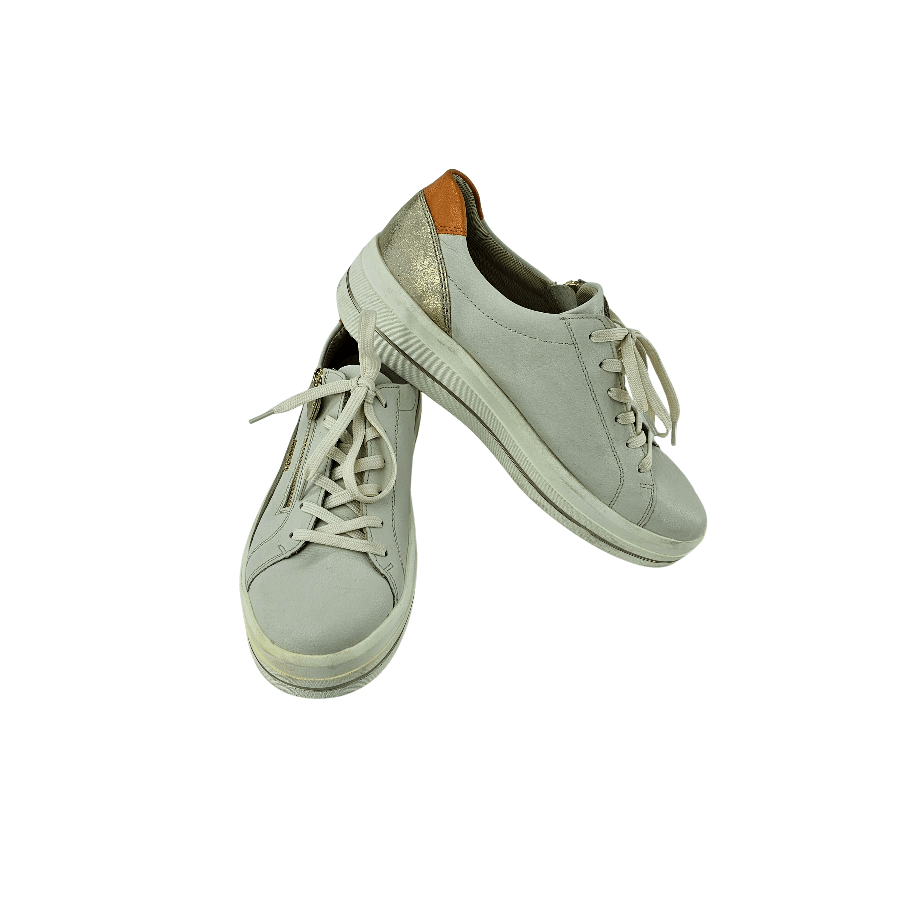 Atlete Femrash Ngjyre Bezhe e Hapur S.Hand Womens Shoes