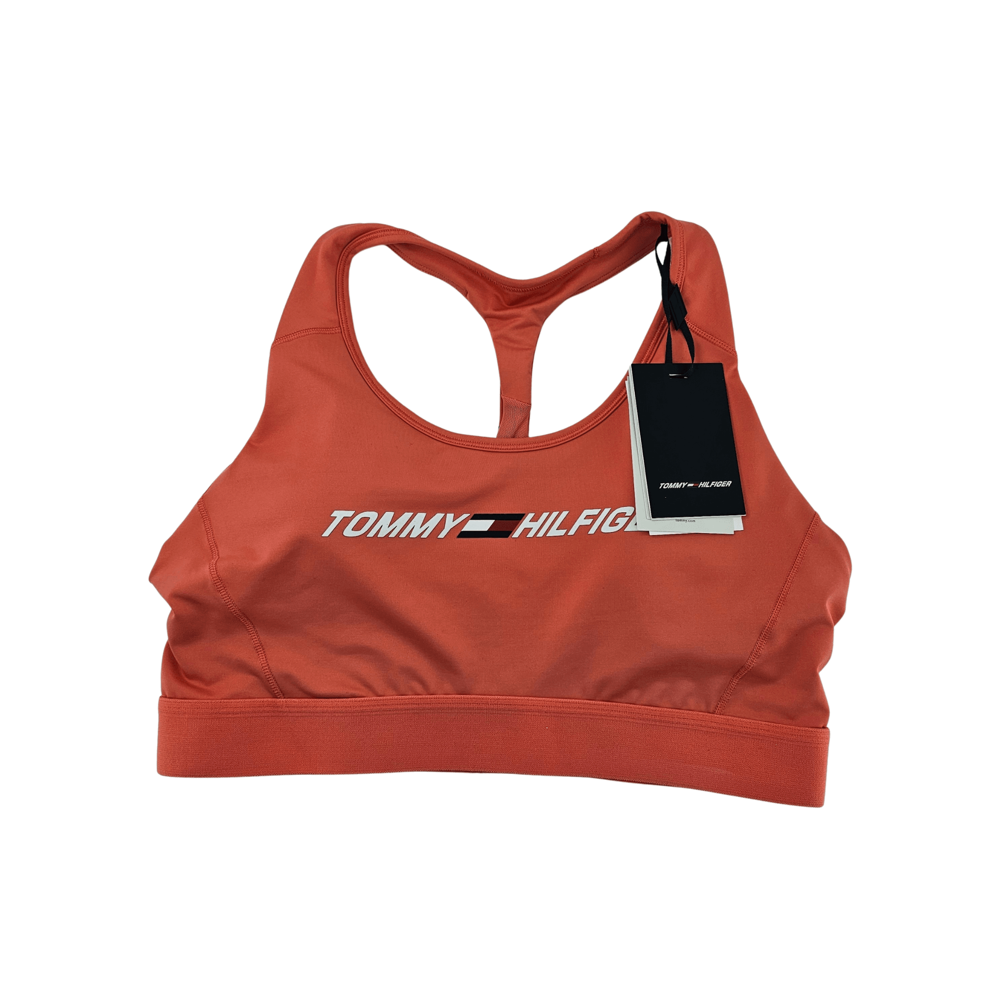 Fitness Crop Top Tommy Hilfiger ngjyre Roze Outlet