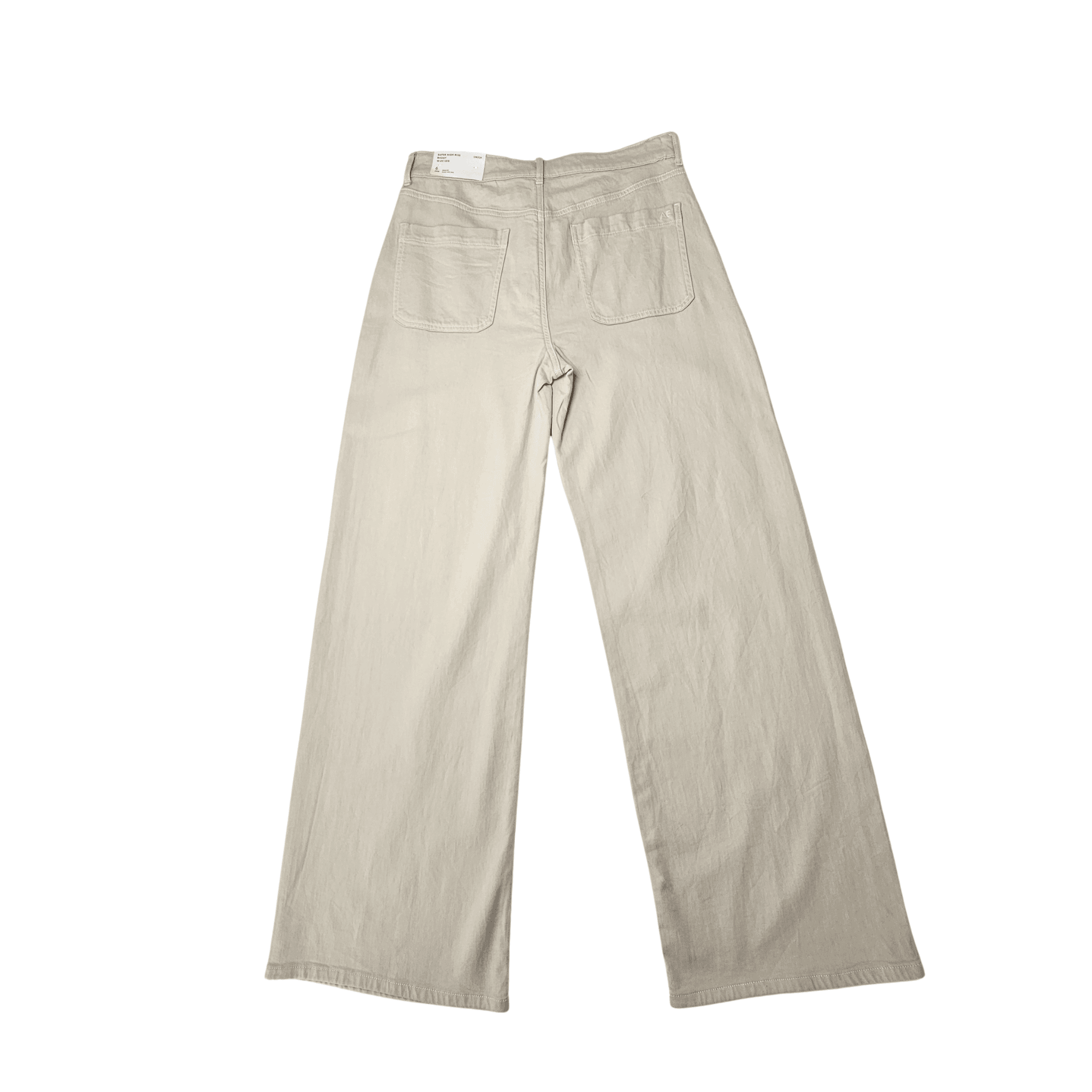 Pantallona Xhins Femrash American Eagle Ngjyre Bezhe e Hapur Outlet