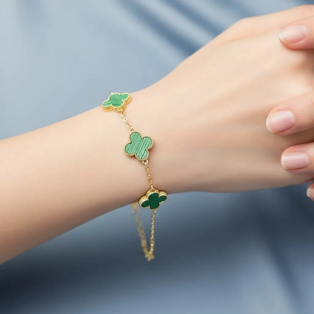 Byzylyk Femrash Çeliku Stainless Steel Ngjyre Gold Women Bracelet