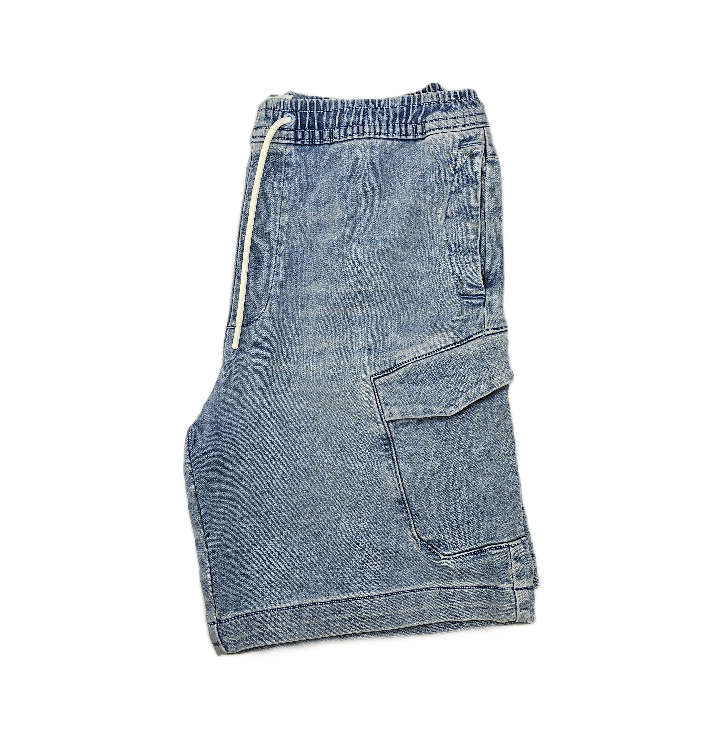 Pantallona te Shkurtra Meshkujsh Pull&Bear S.Hand/Blue Denim Shorts
