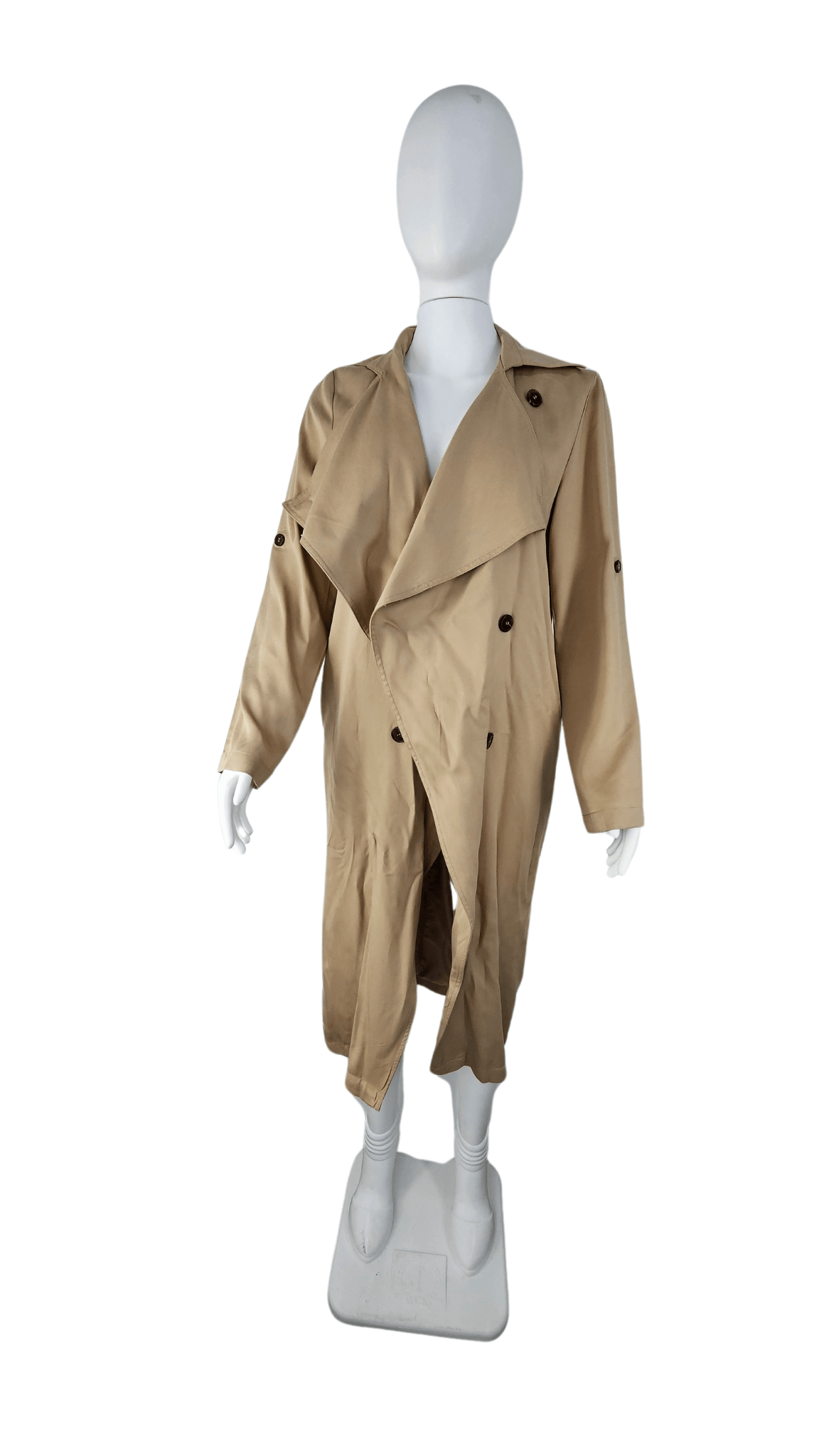 Pardesy Femrash Forever21 Ngjyre Bezhe Outlet/Trench Coat