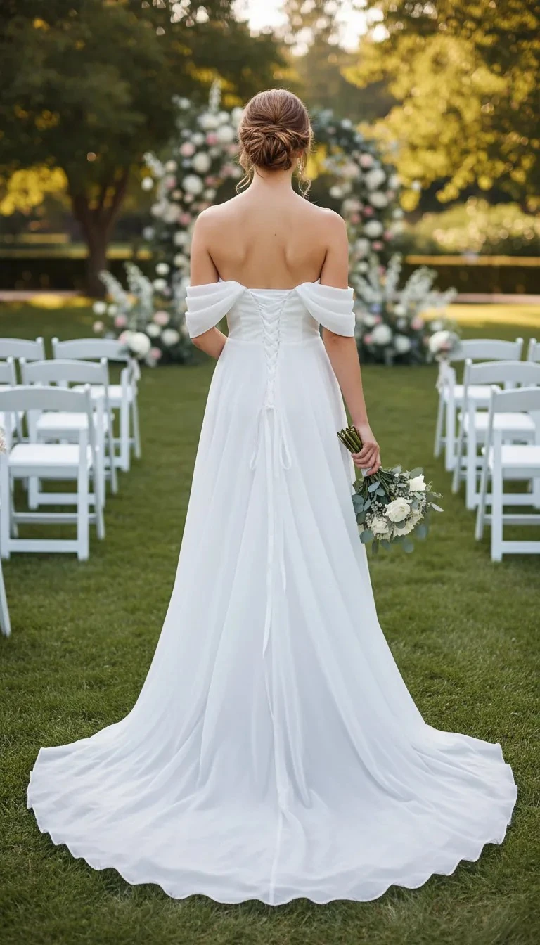 Fustan Nuserie Outlet Wedding Dress