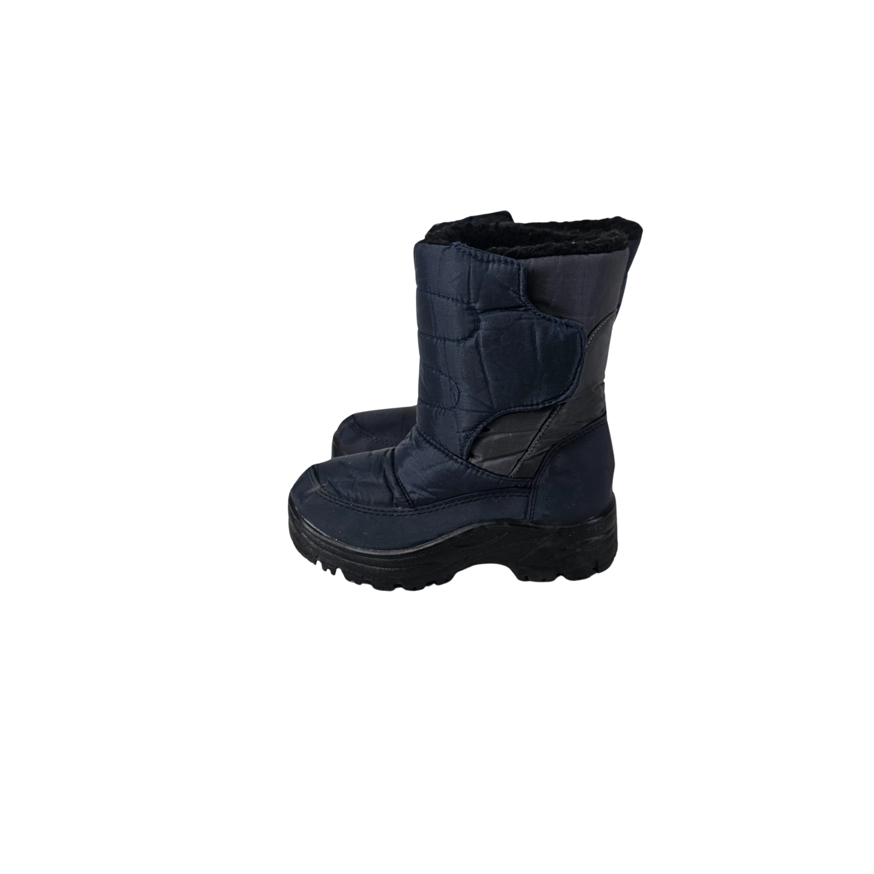 Cizme Femijesh me Push Brenda Ngjyre Blu te Erreta me Dizajn te Zi S.Hand Children's Boots