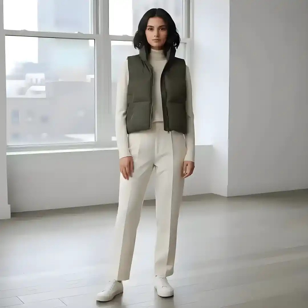 Jelek Femrash Bgjyre Ulliri Outlet Womens Puffer Vest