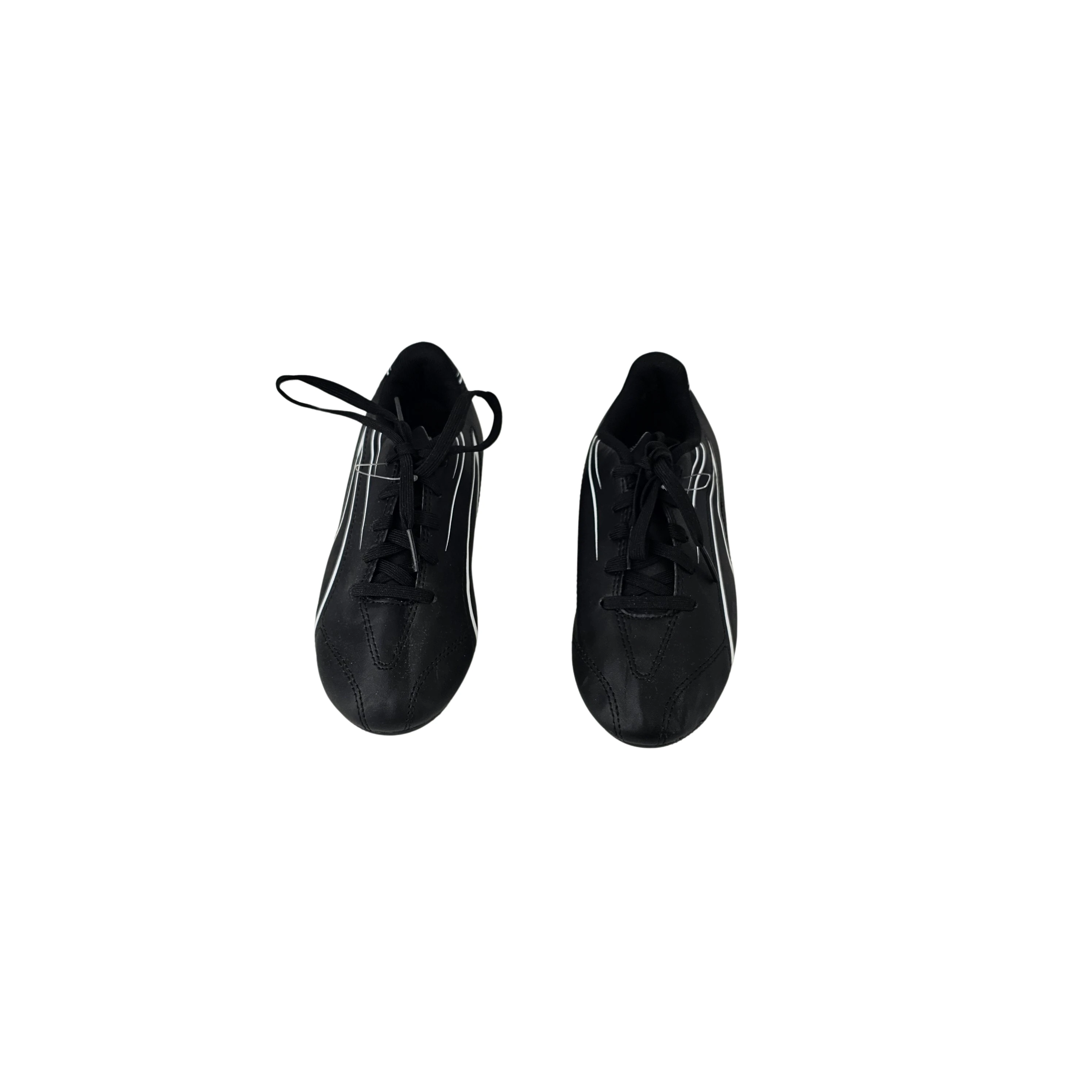 Taka per Futboll Femijesh Ngjyre te Zeza me Dizajn te Bardhe S.Hand Children's Football Shoes