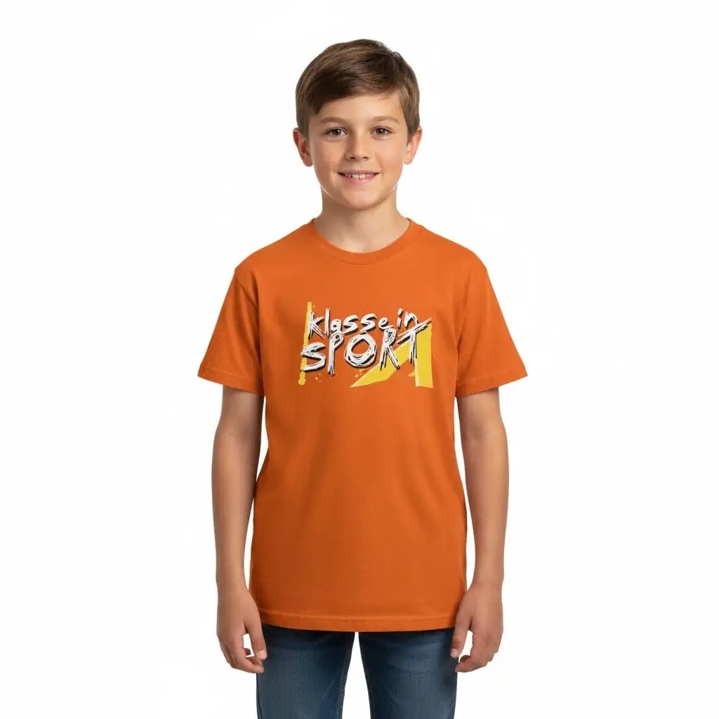 Bluze Femijesh Ngjyre Portokalli S.Hand - Portokalli