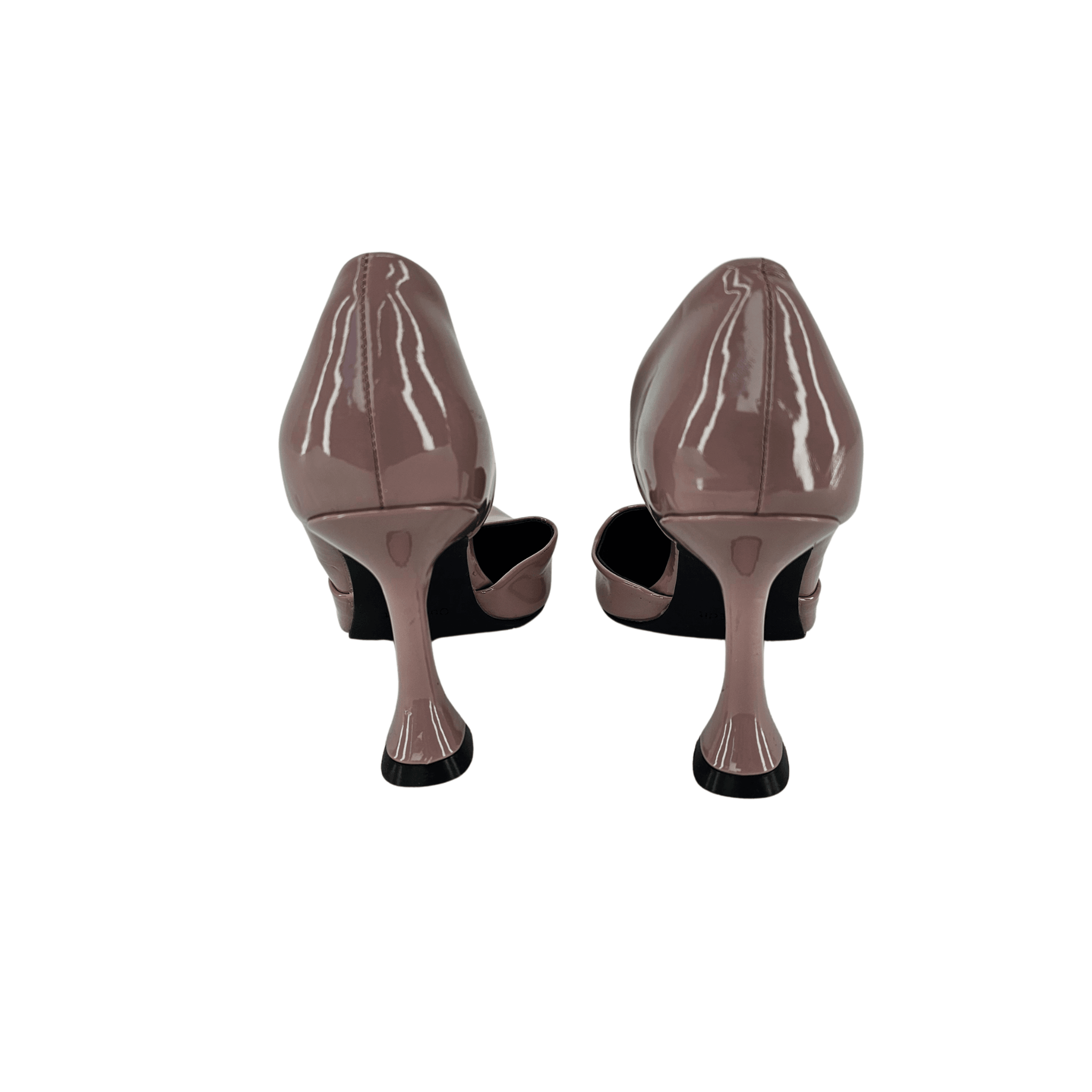 Kepuce Femrash Open Edit Ngjyre Uthull me Shkelqim S.Hand/Shoes