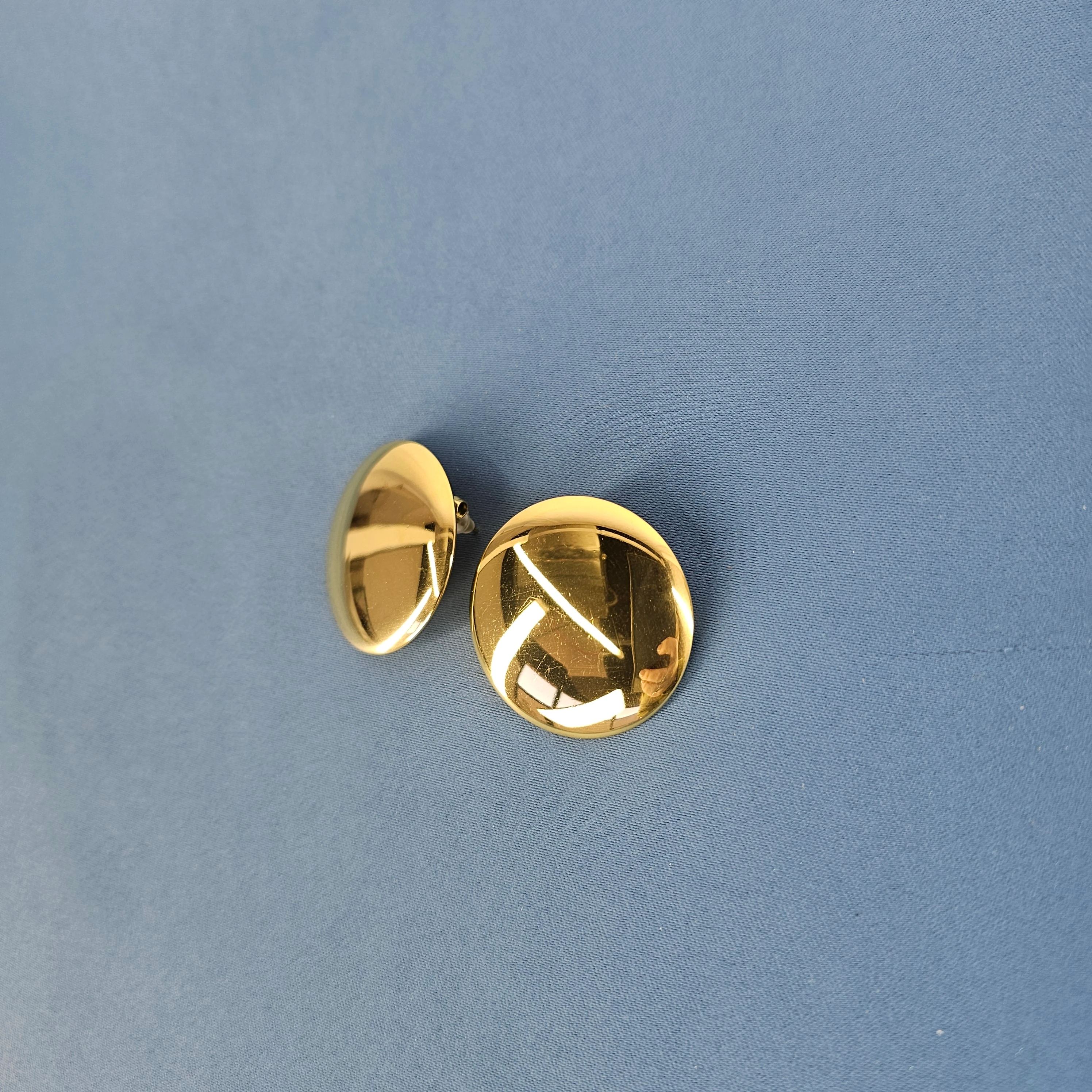 Vathe Femrash Çeliku M42 Stainless Steel Ngjyre Gold  Women Earrings