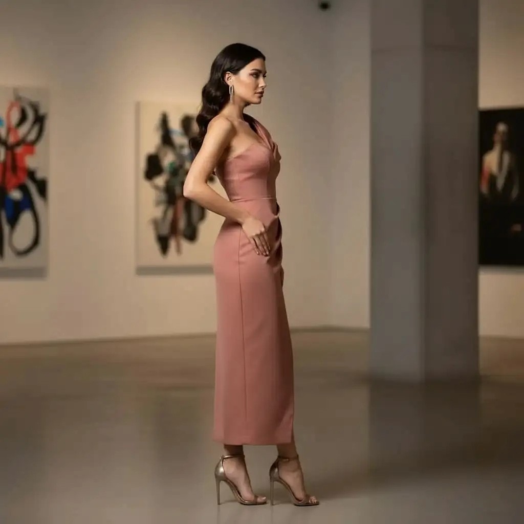 Fustan Femrash Asos Ngjyre Uthulle Outlet Womens Dress