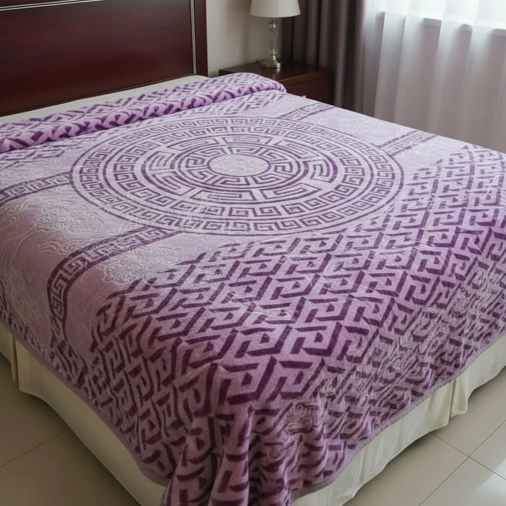 Batanije e Bute Dyfletesh Ngjyre Lejla Dopio 220x240cm 4.5kg Outlet Blanket