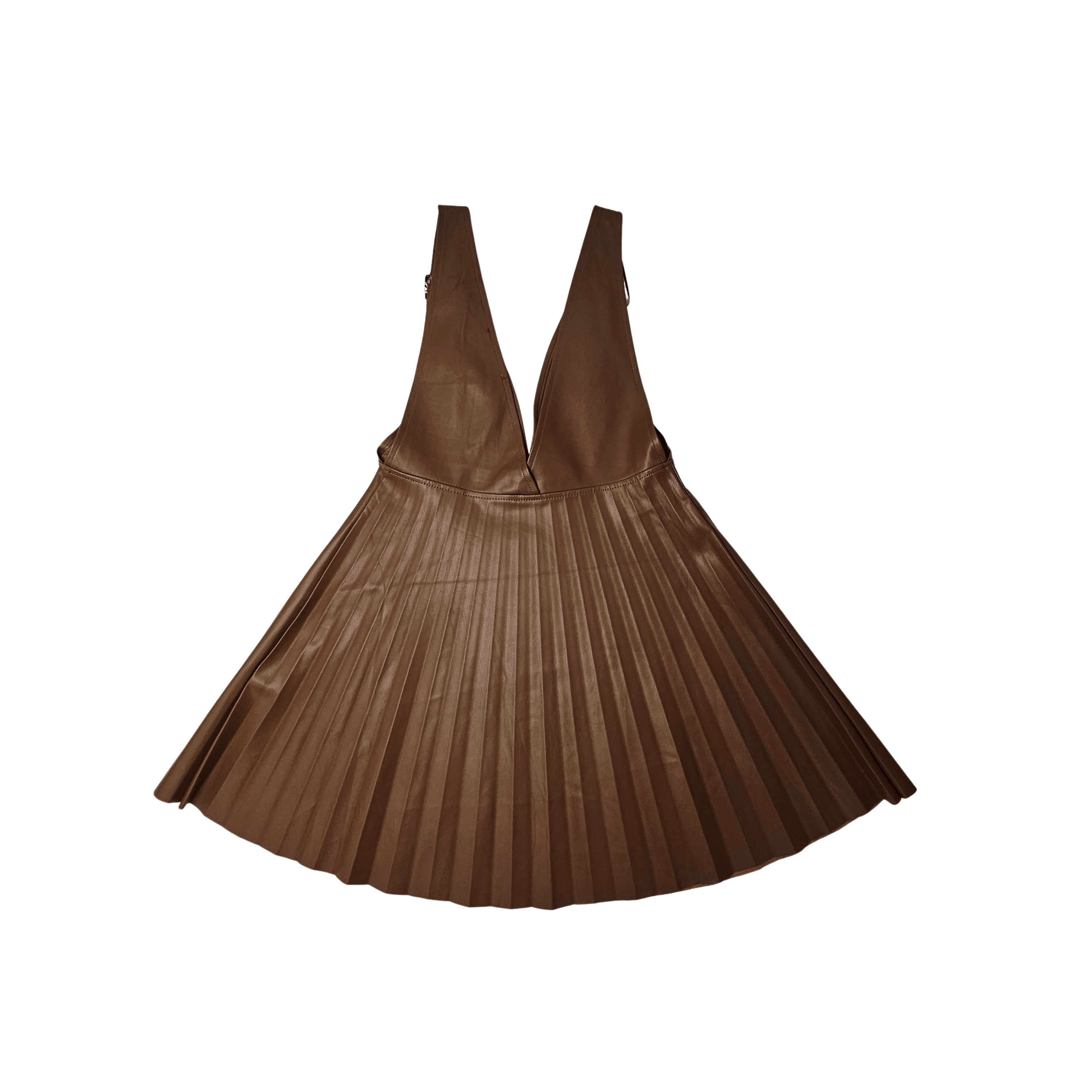 Fustan Femrash Lekure  Zara Ngjyre Kafe S.Hand Womens Dress