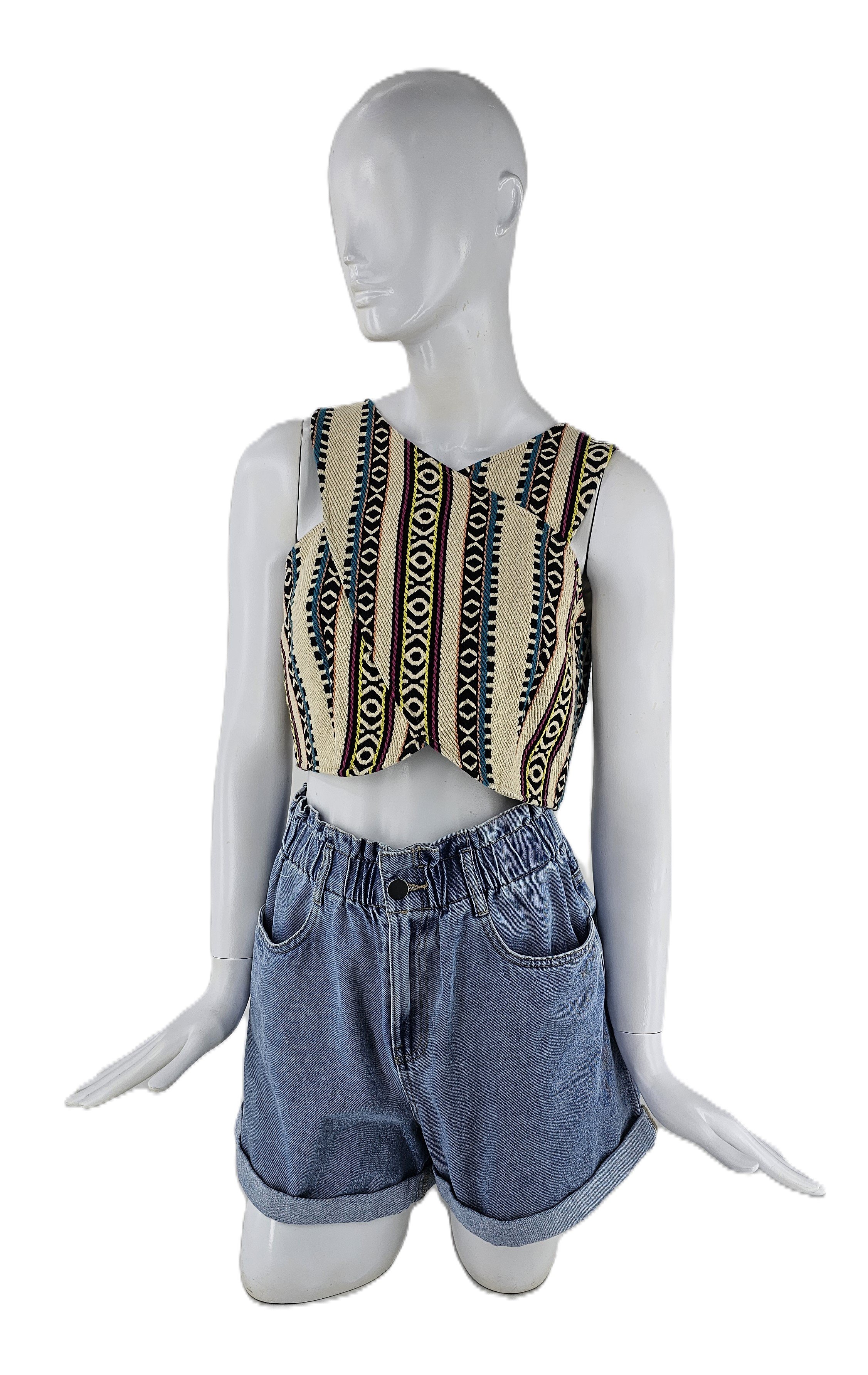 Kanatjere Femrash H&M Crop Top S.Hand
