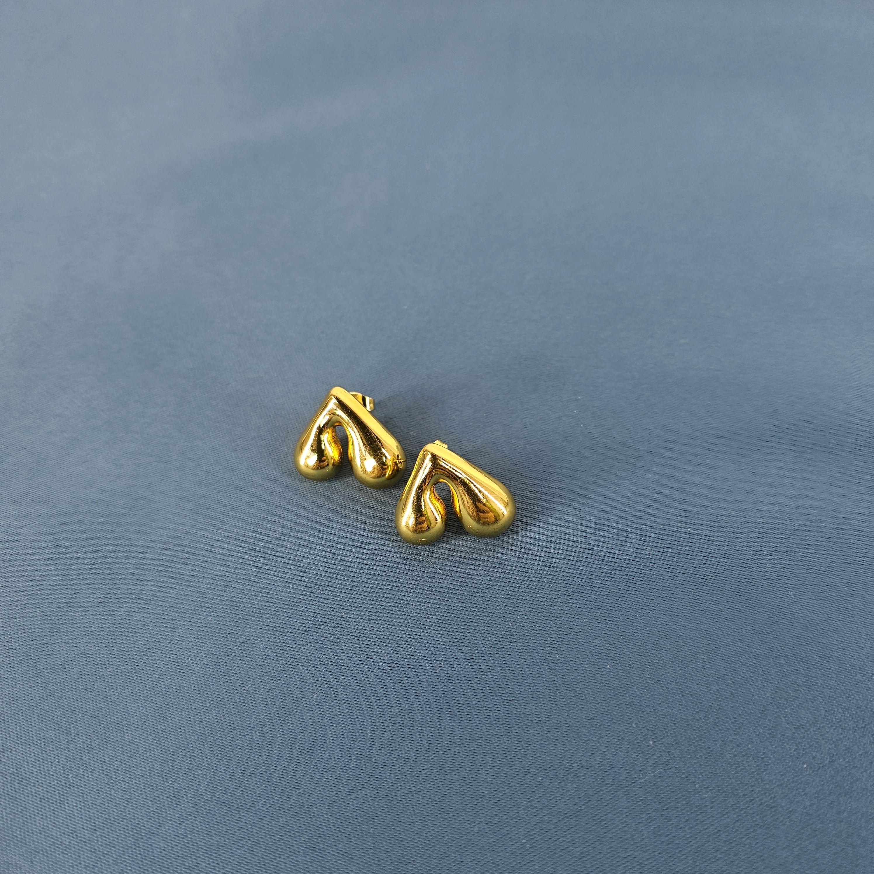 Vathe Femrash Çeliku M38 Stainless Steel Ngjyre Gold Women Earrings