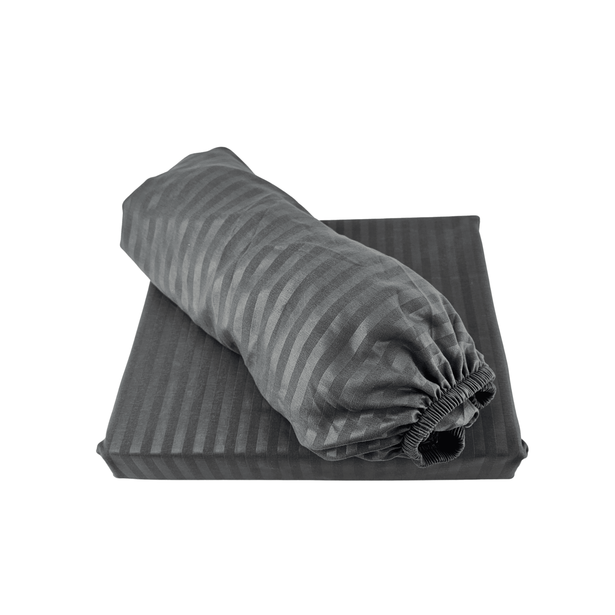 Set Carcafe Ngjyre Gri e Erret Dizajn me Vija 160x240cm Outlet