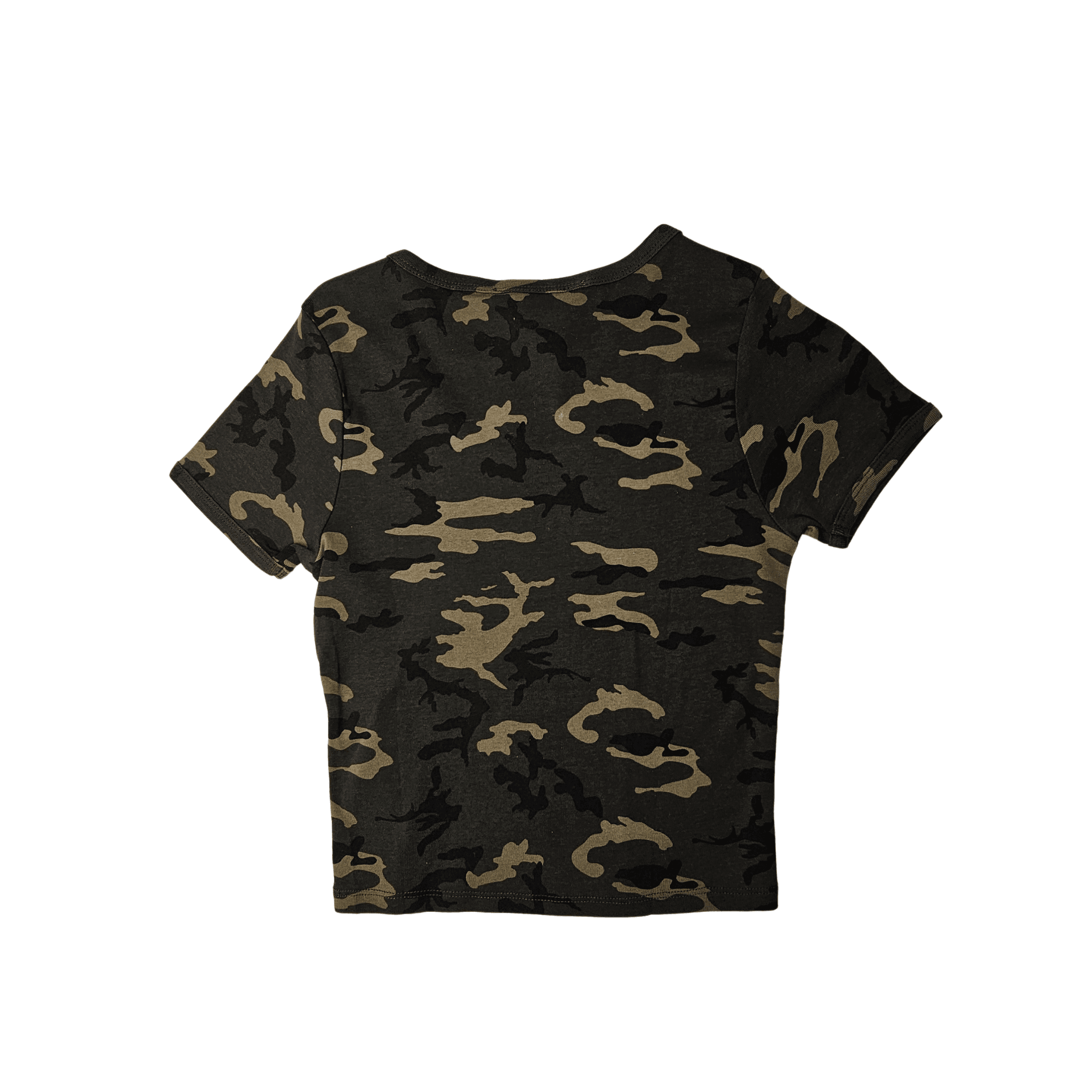 T-Shirt Femrash Tally Weijl Dizajn Ushtarak Outlet/T-Shirt