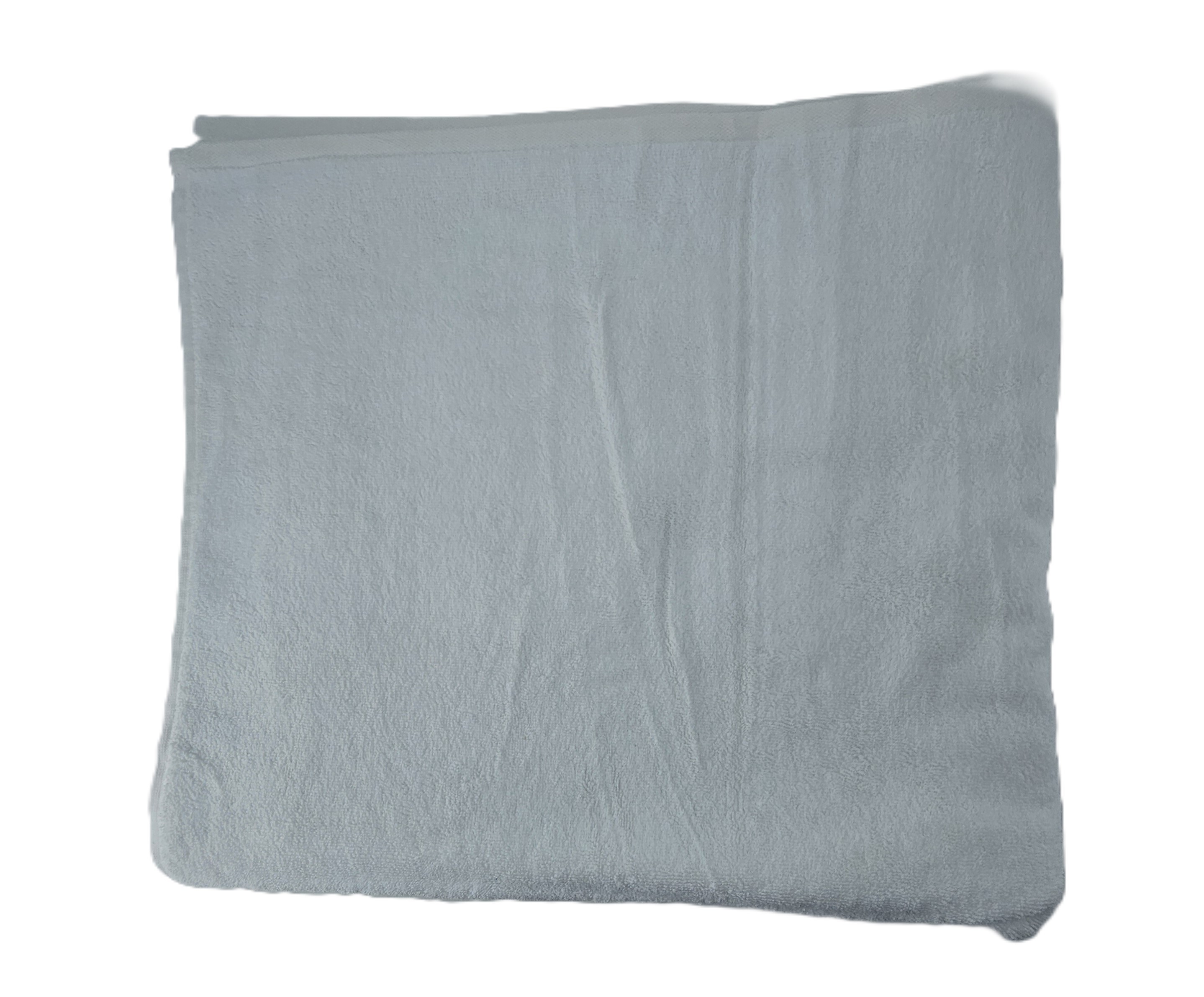 Peshqir Banje Trupi I Bardhe Dizajn I Thjeshte 1 Cope 100x180 cm 1.115 gr