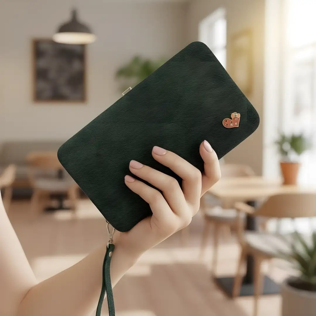 Portofol-Cante Femrash Ngjyre Ulliri S.Hand