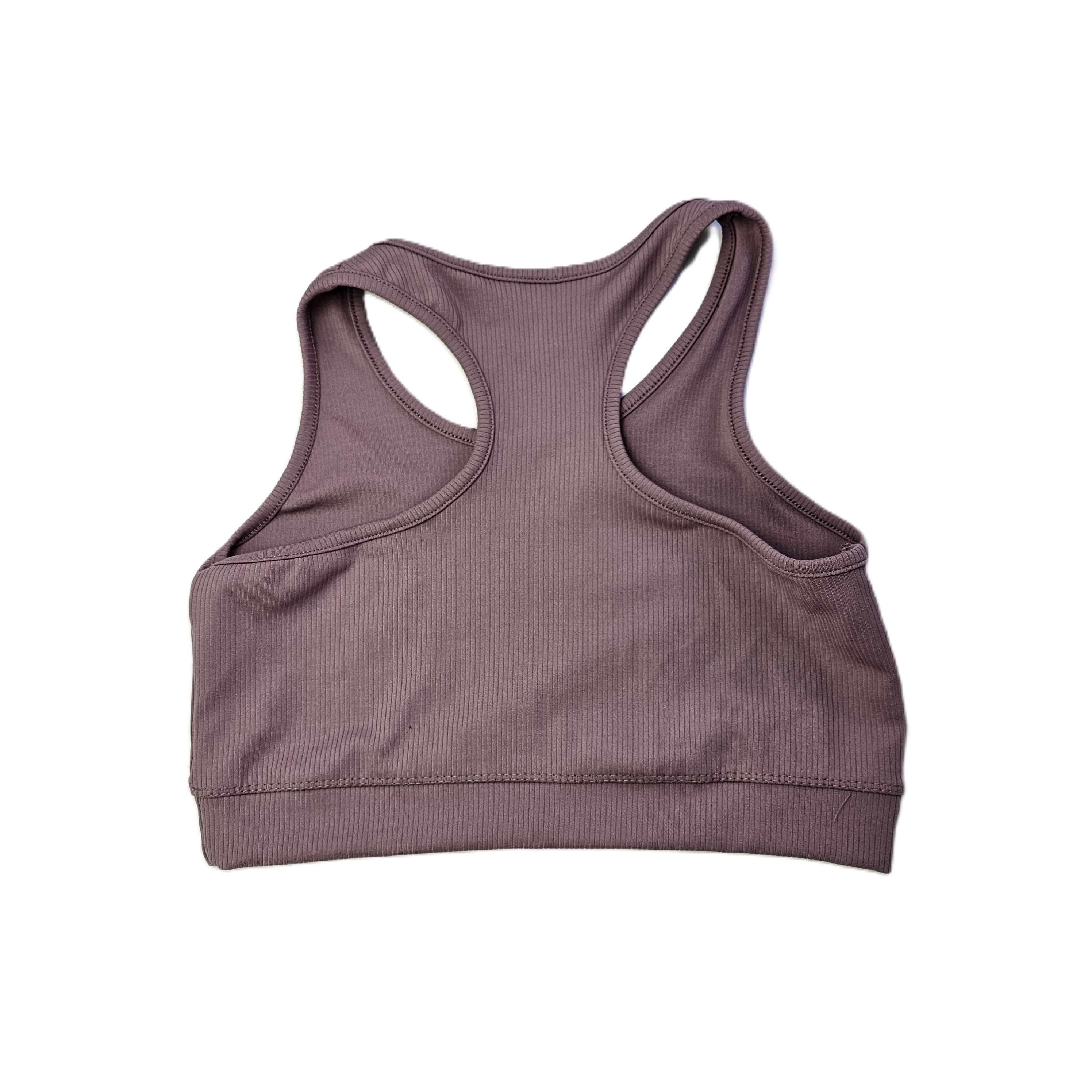 Fitnes Sportiv Crop Top Ngjyre Uthull S.Hand/Fitness