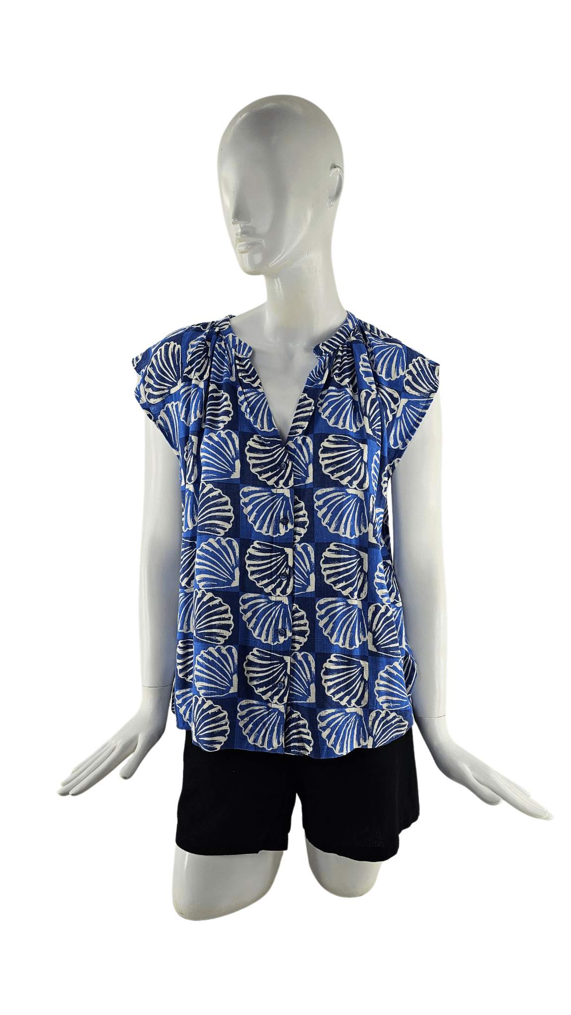 Bluze Femrash  Next Ngjyre Blu me Dizajn te Bardhe Outlet/T-Shirt