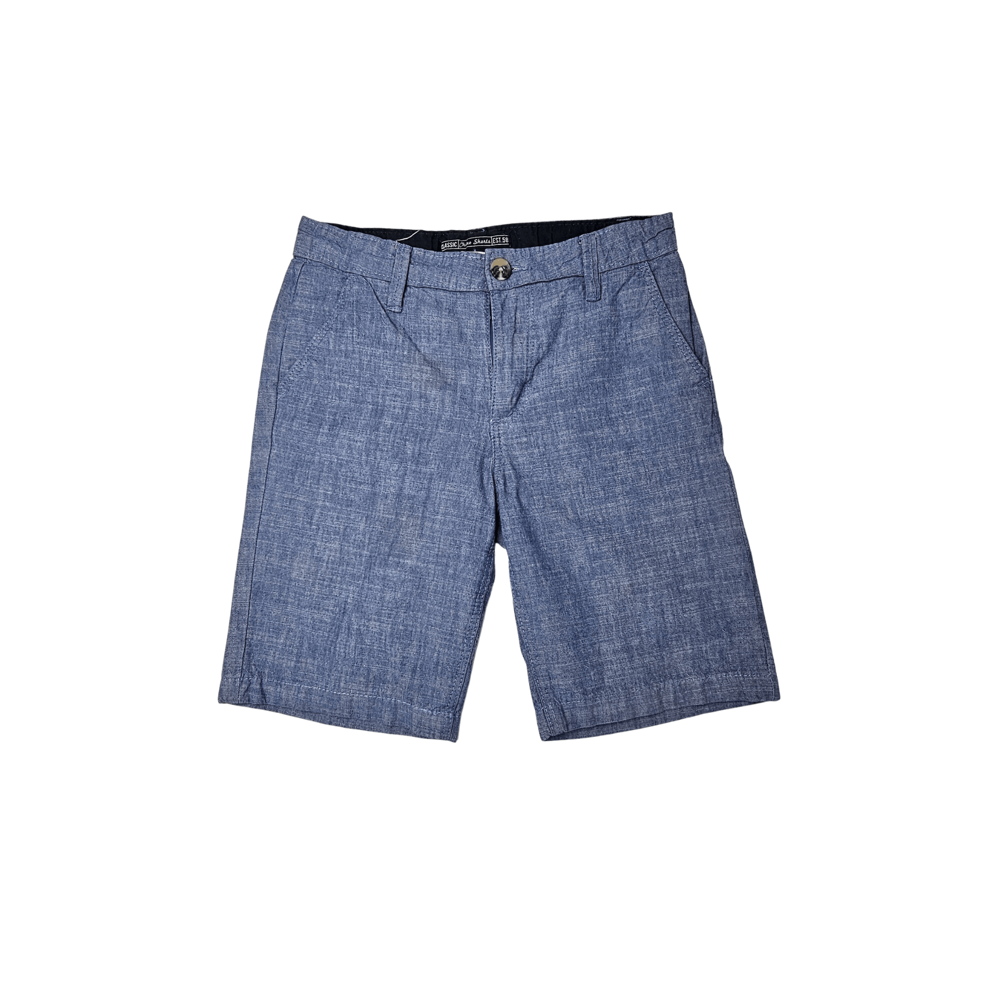 Pantallona te Shkurtra Femijesh Ngjyre Gri ne Blu S.Hand