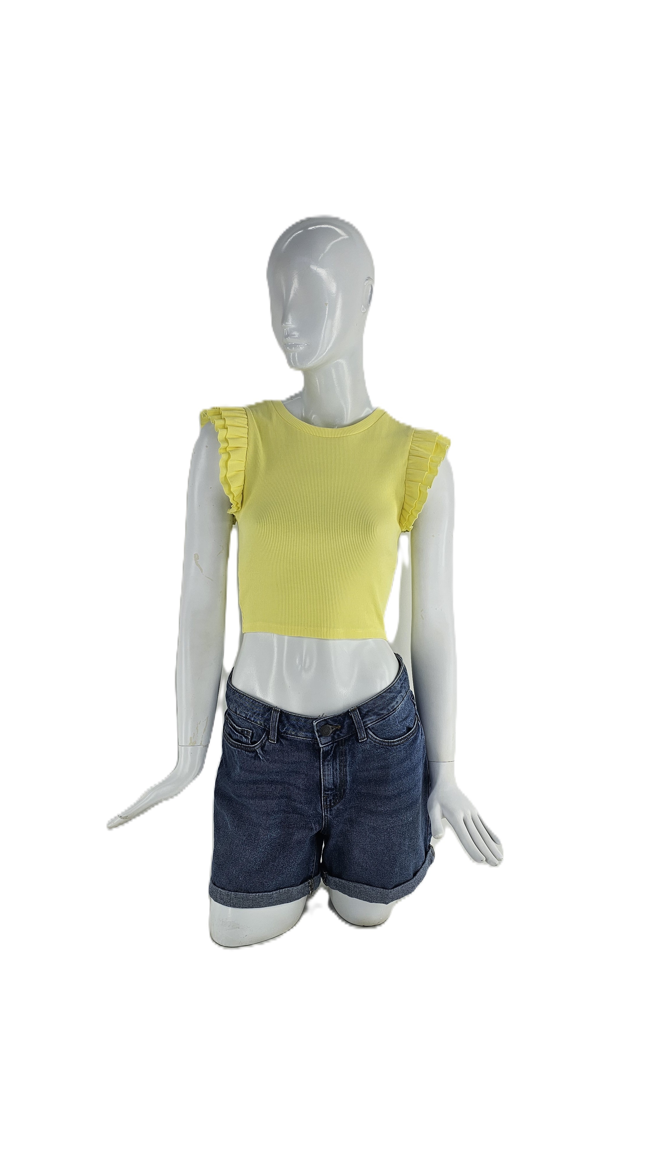 Bluze Zara Crop S.Hand