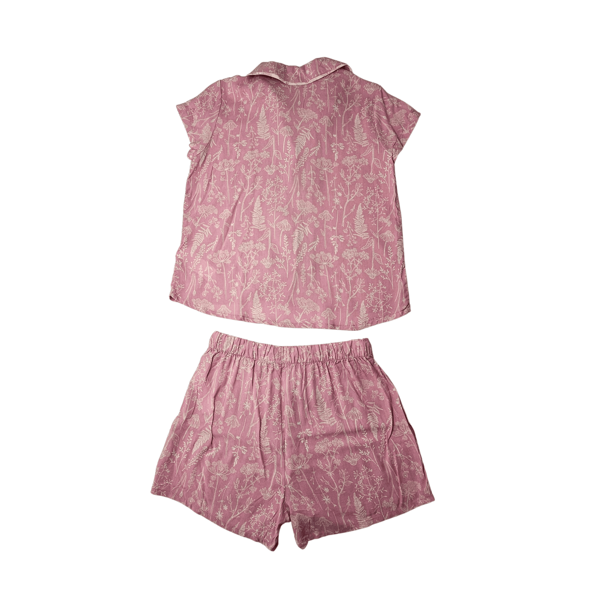 Set Gjumi Sinsay Ngjyre Roze me Dizajn Bezhe Outlet/Sleepwear