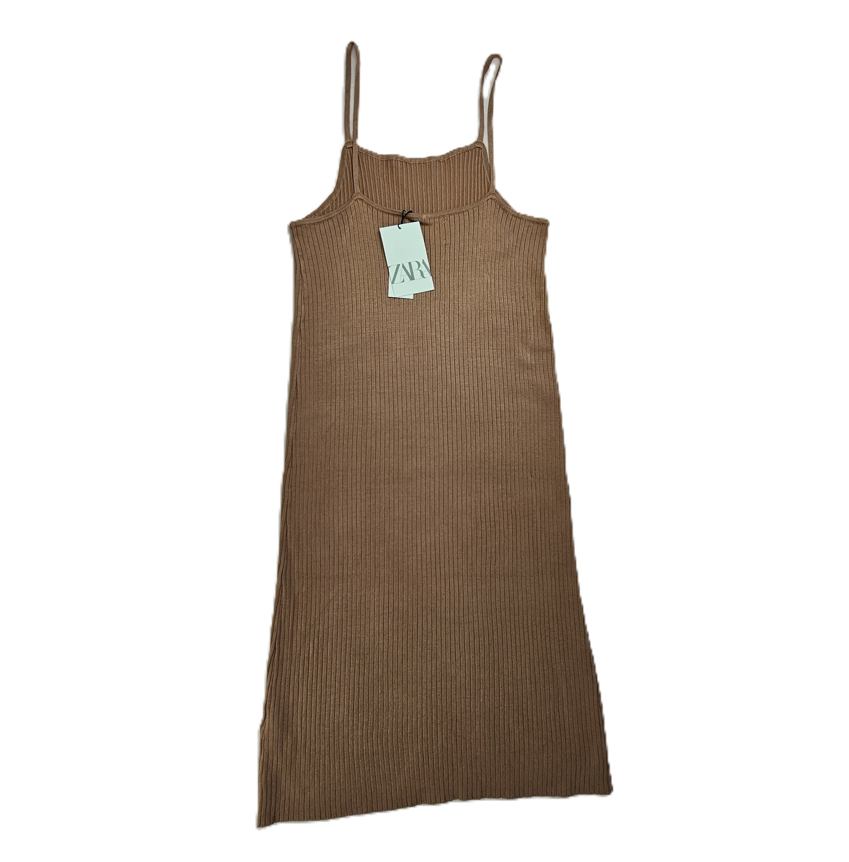 Fustan Zara Ngjyre Tulle me Rripa Outlet