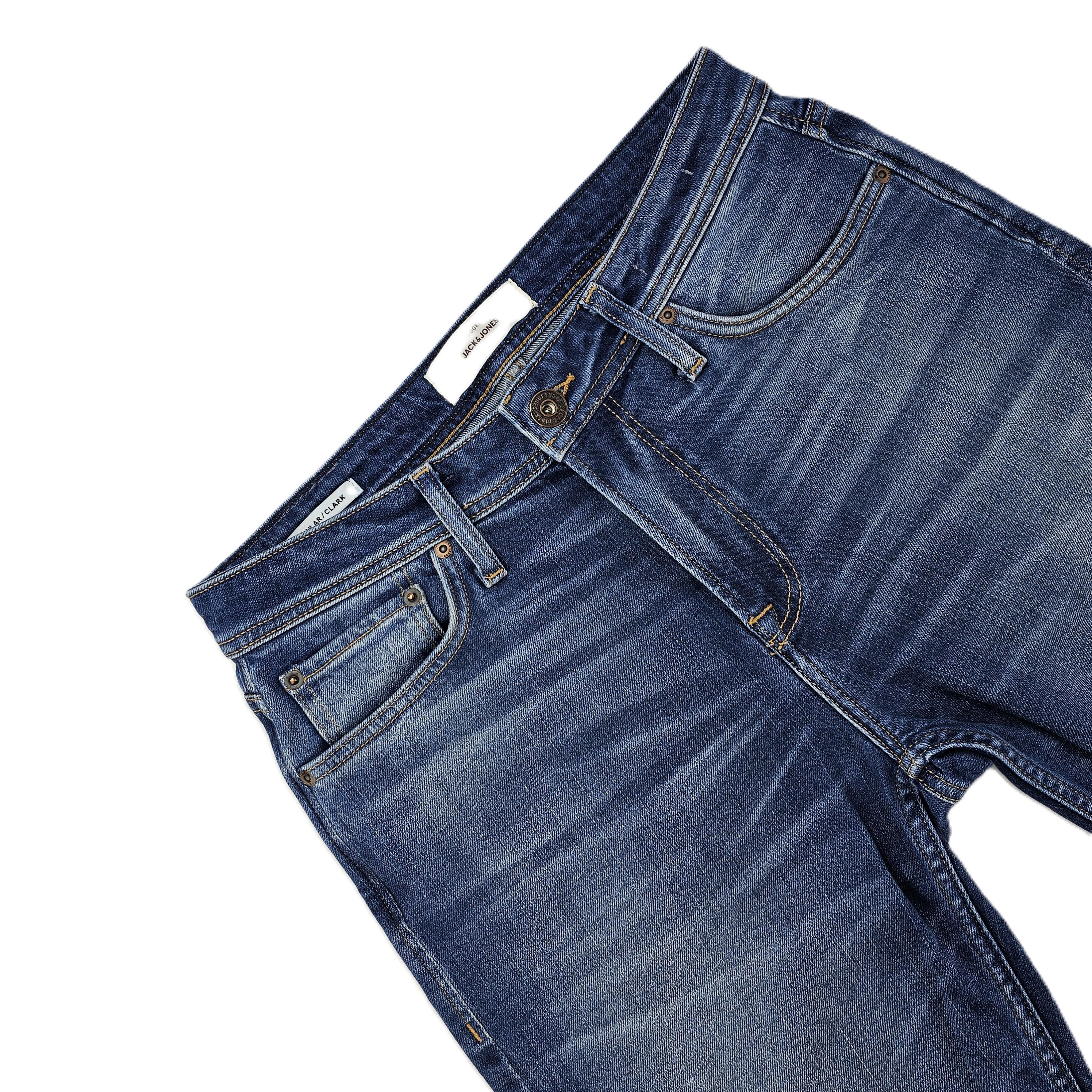 Pantallona Xhins Meshkujsh Jack&Jones S.Hand/Blue Denim