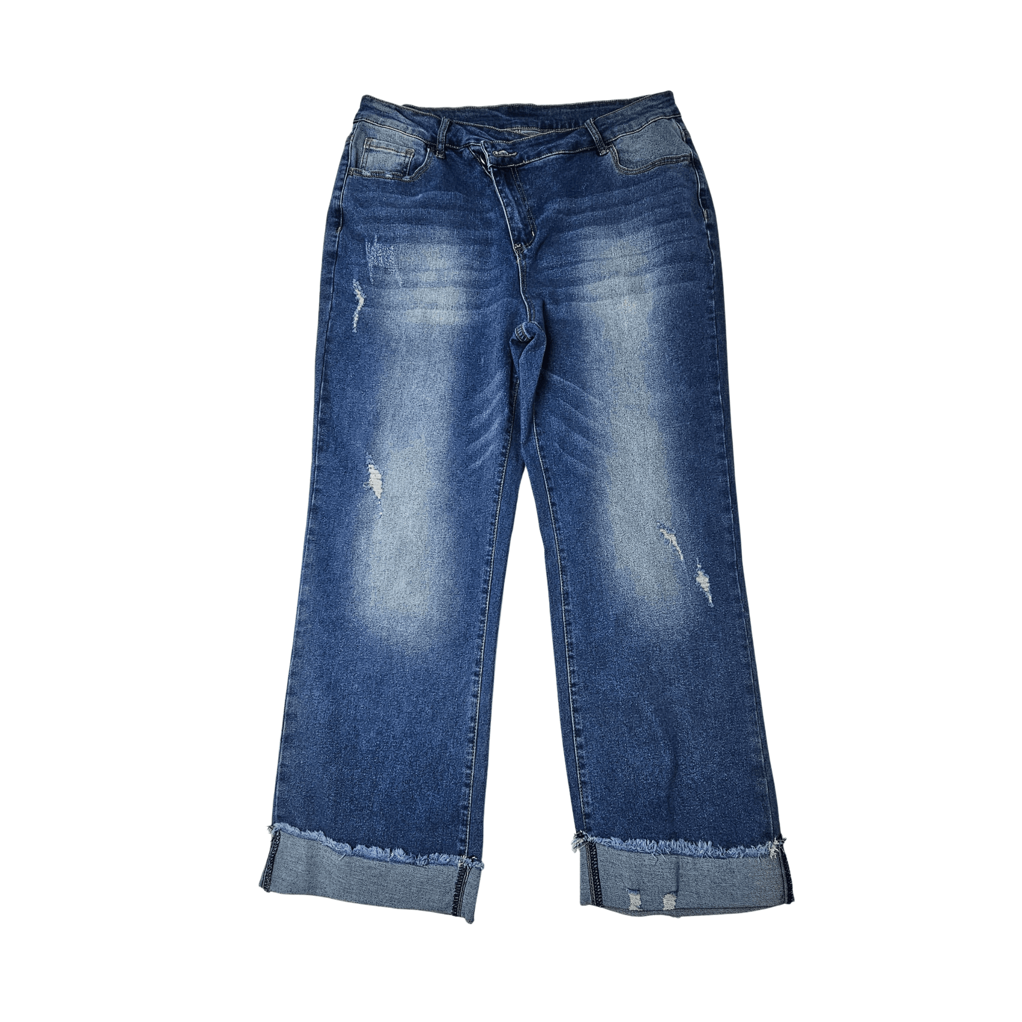 Pantallona Xhins Femrash Outlet Jeans