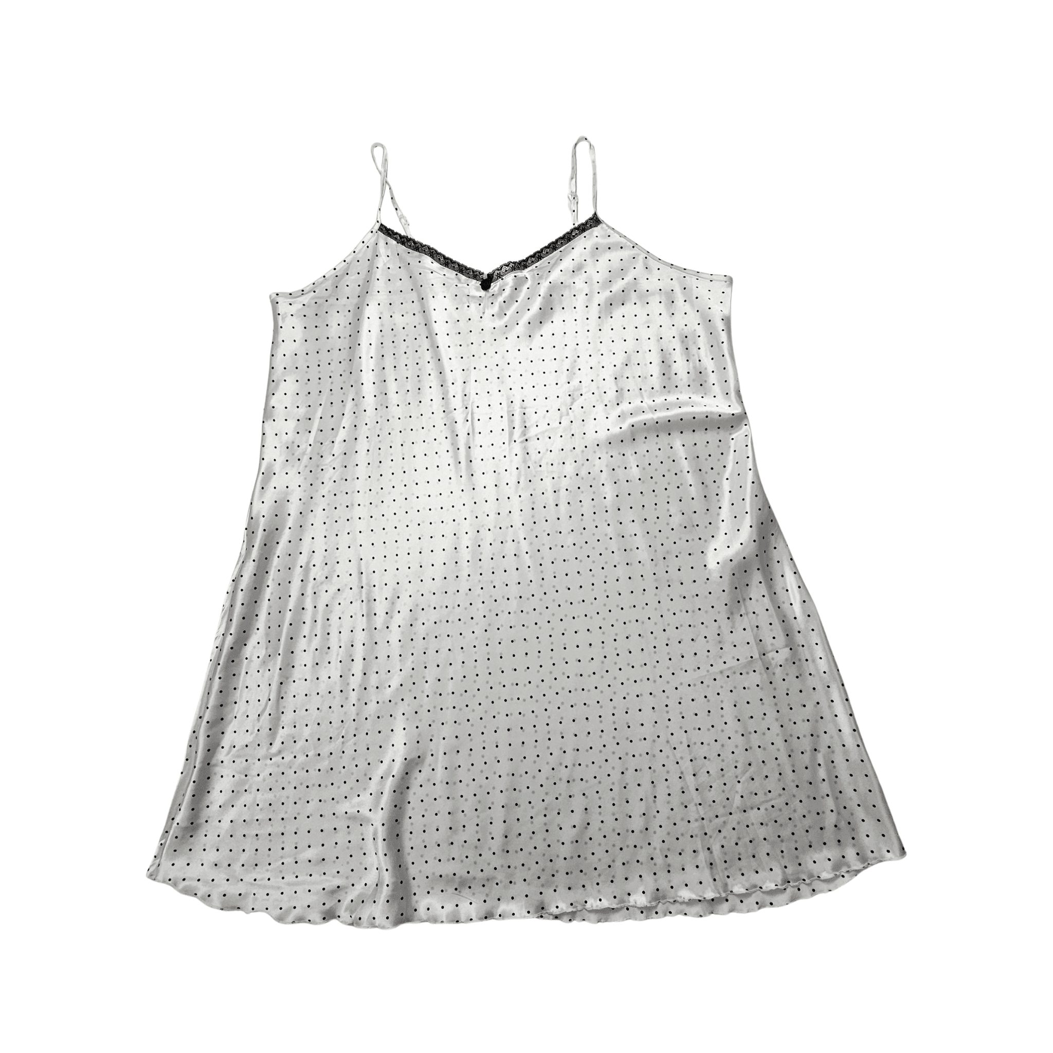 Veshje Gjumi Fustan Dizajn Bardhe e Zi S.Hand Sleepwear