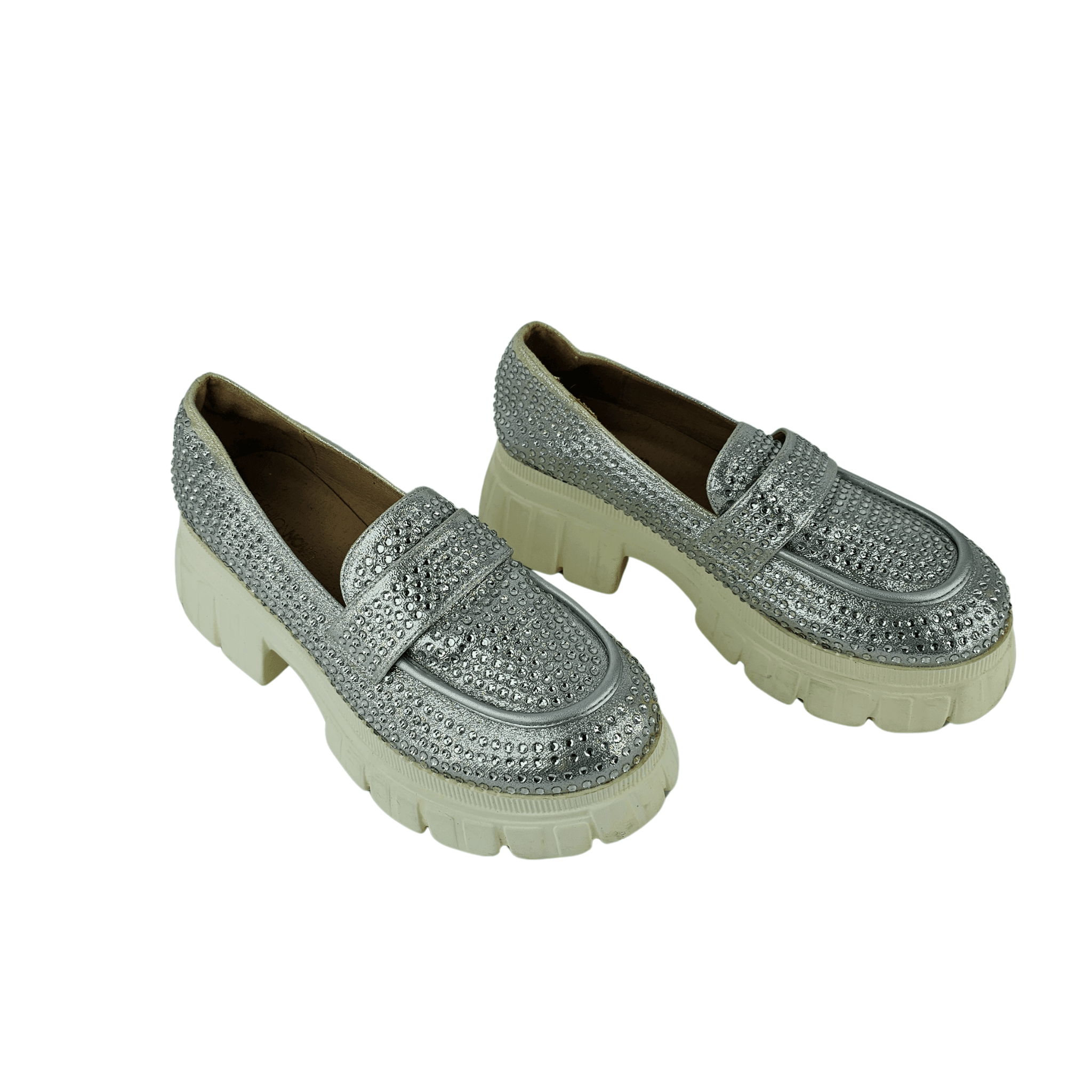 Kepuce Femrash Fashionova Ngjyre Silver me Gure S.Hand/Shoes