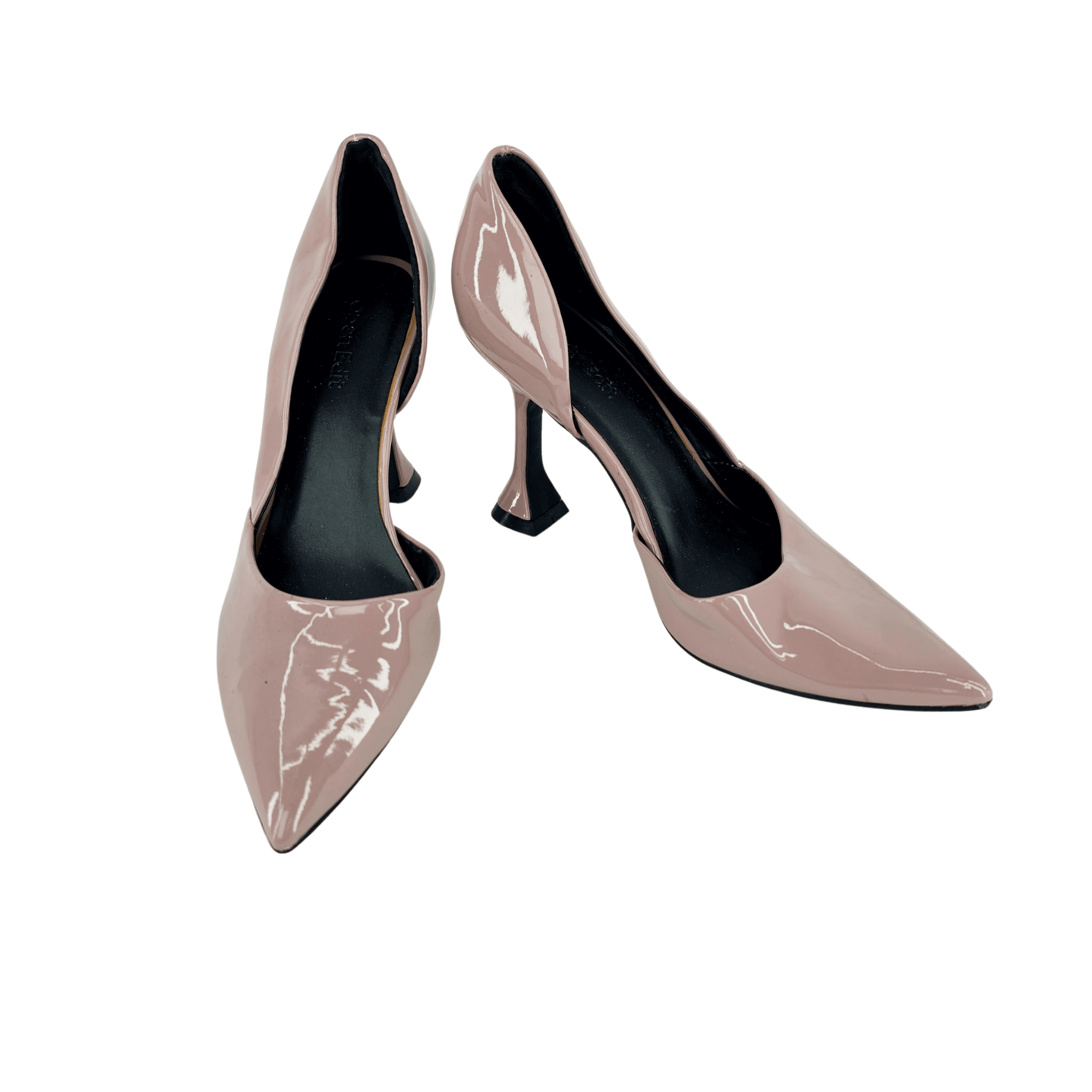 Kepuce Femrash Open Edit Ngjyre Uthull me Shkelqim S.Hand/Shoes