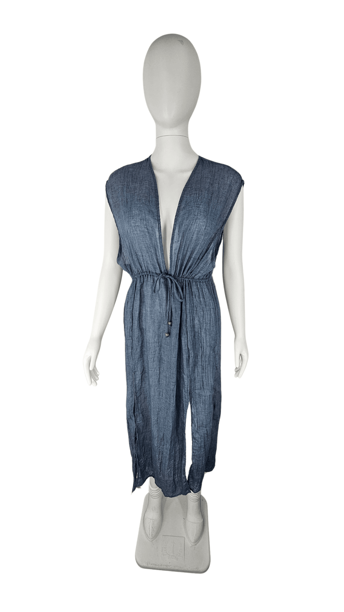 Fustan Femrash Plazhi Ngjyre Gri S.Hand/Beach Dress