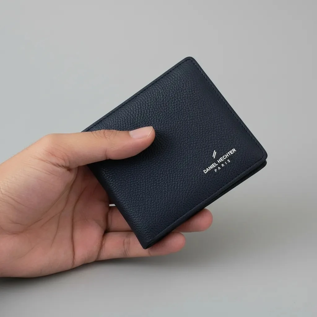 Portofol Meshkujsh Daniel Hechter Ngjyre Blu i Erret S.Hand Men's Wallet