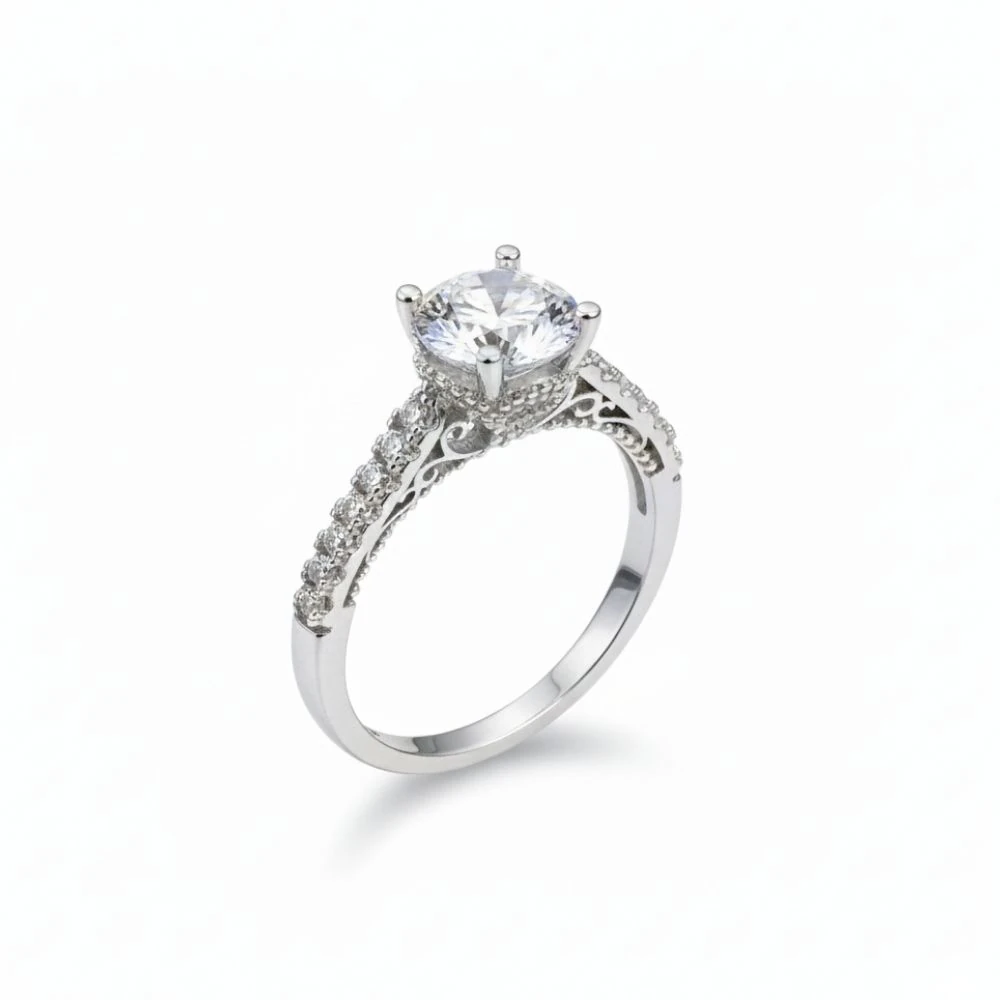 925 | Prenses Tek Taş Yüzük