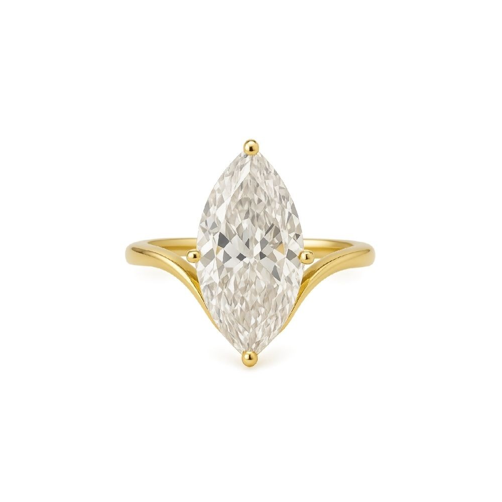 925 | Markiz Taşlı Yüzük | 2.5 ct