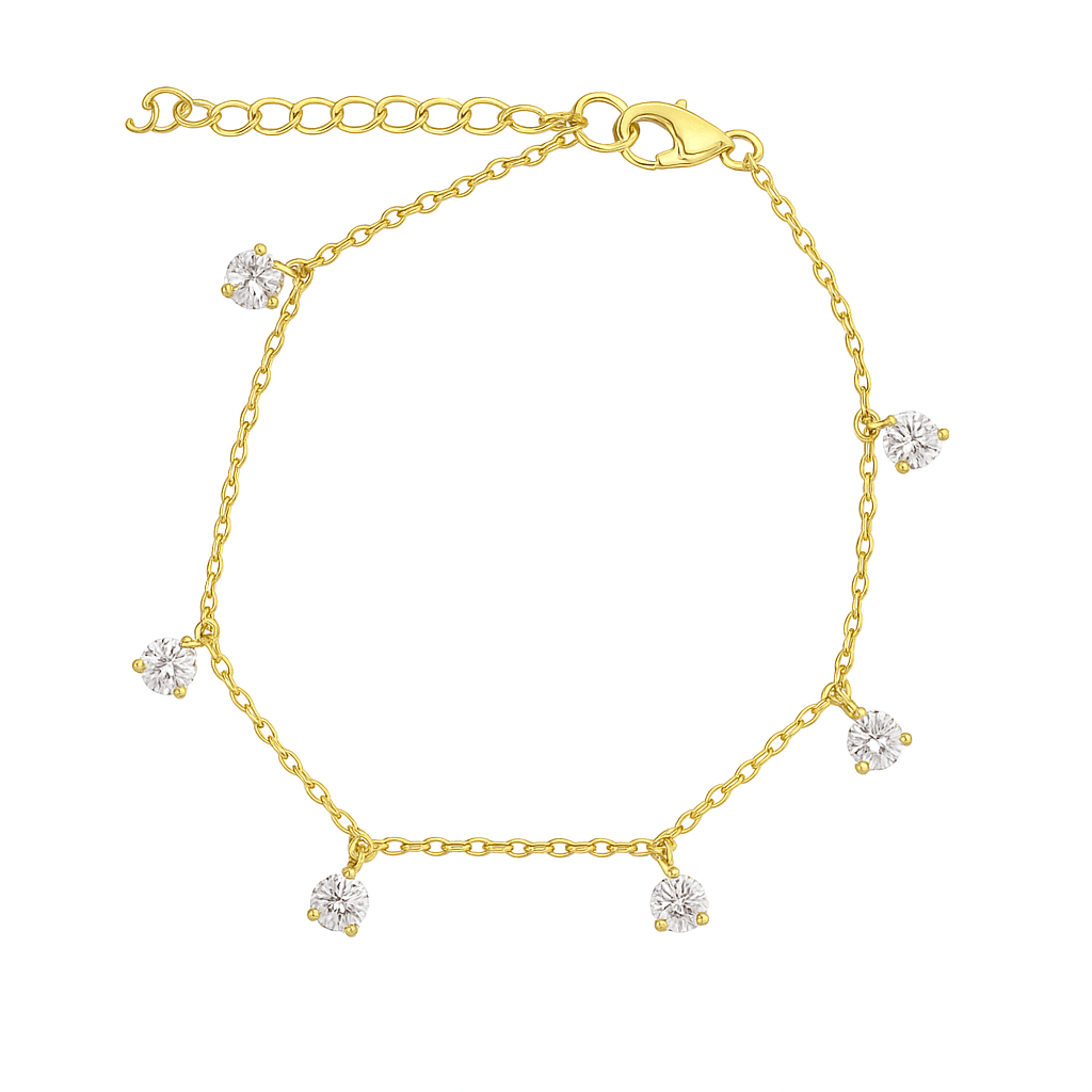 925 | Swarovski Sallantılı Halhal