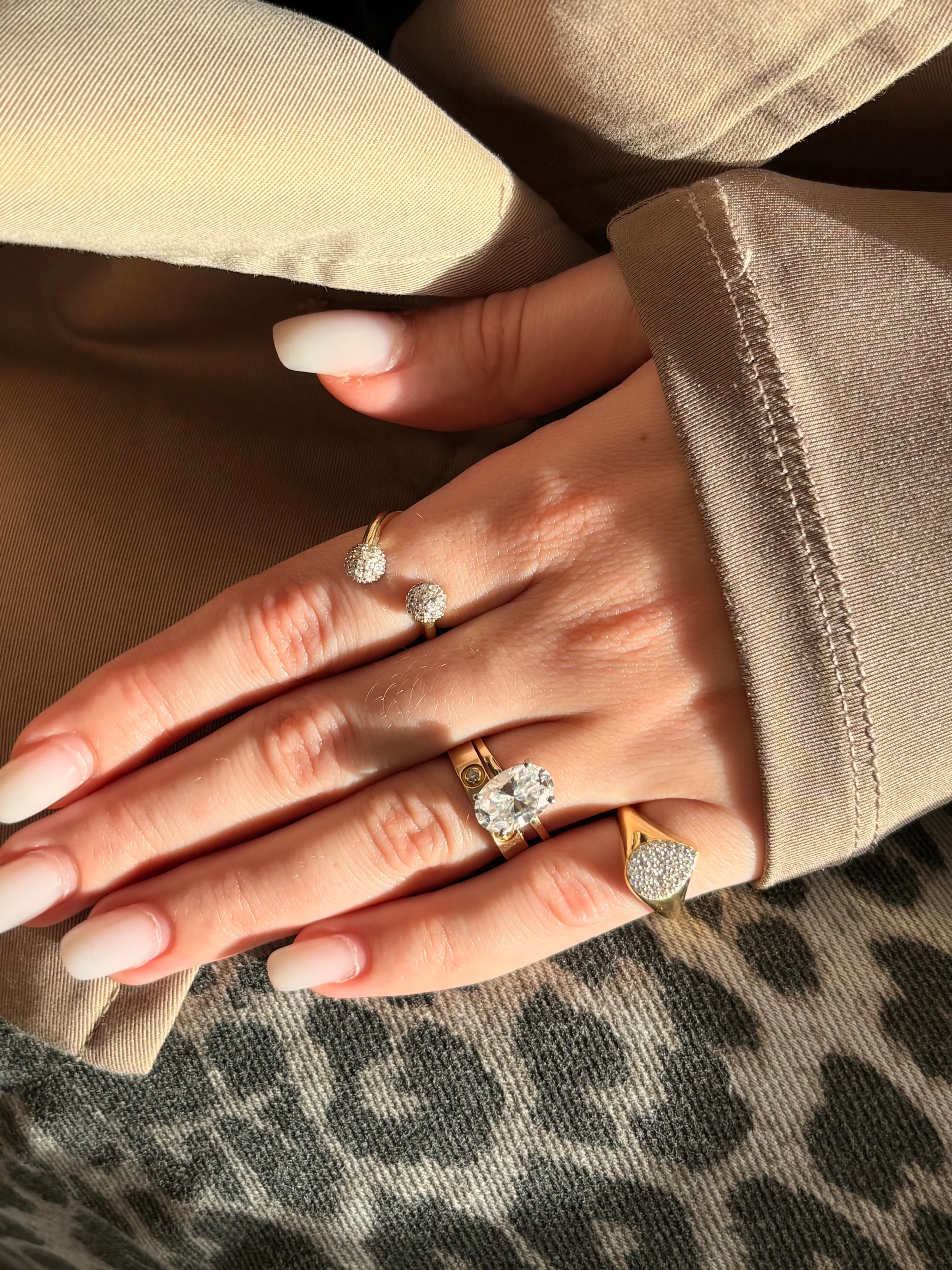 925 | Kıvrım Toplu Yüzük