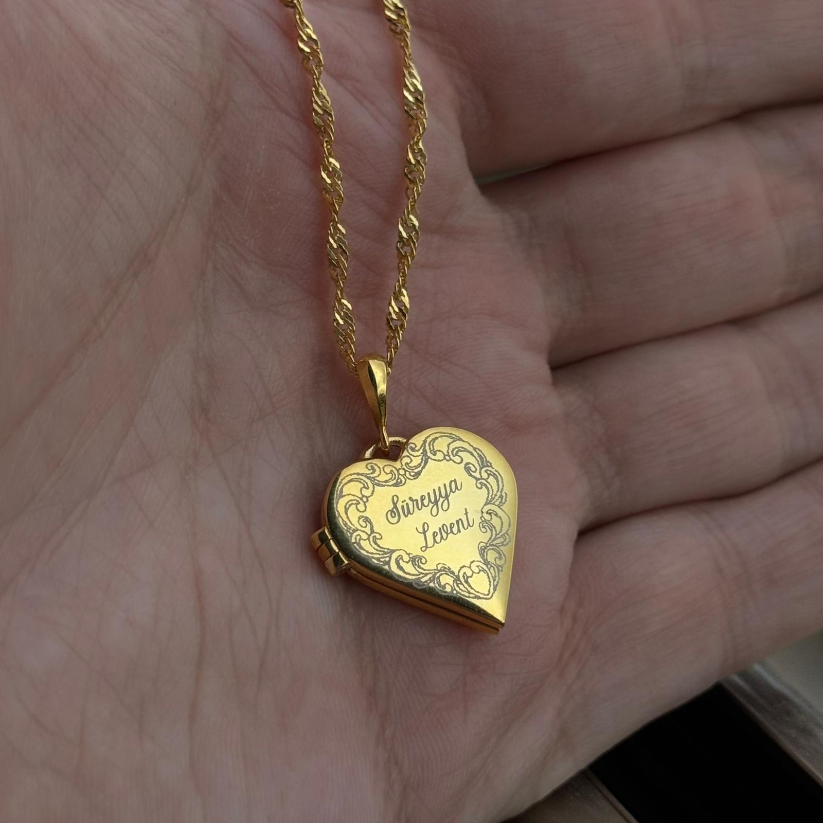 925 | Fotoğraflı Hatıra Kolye