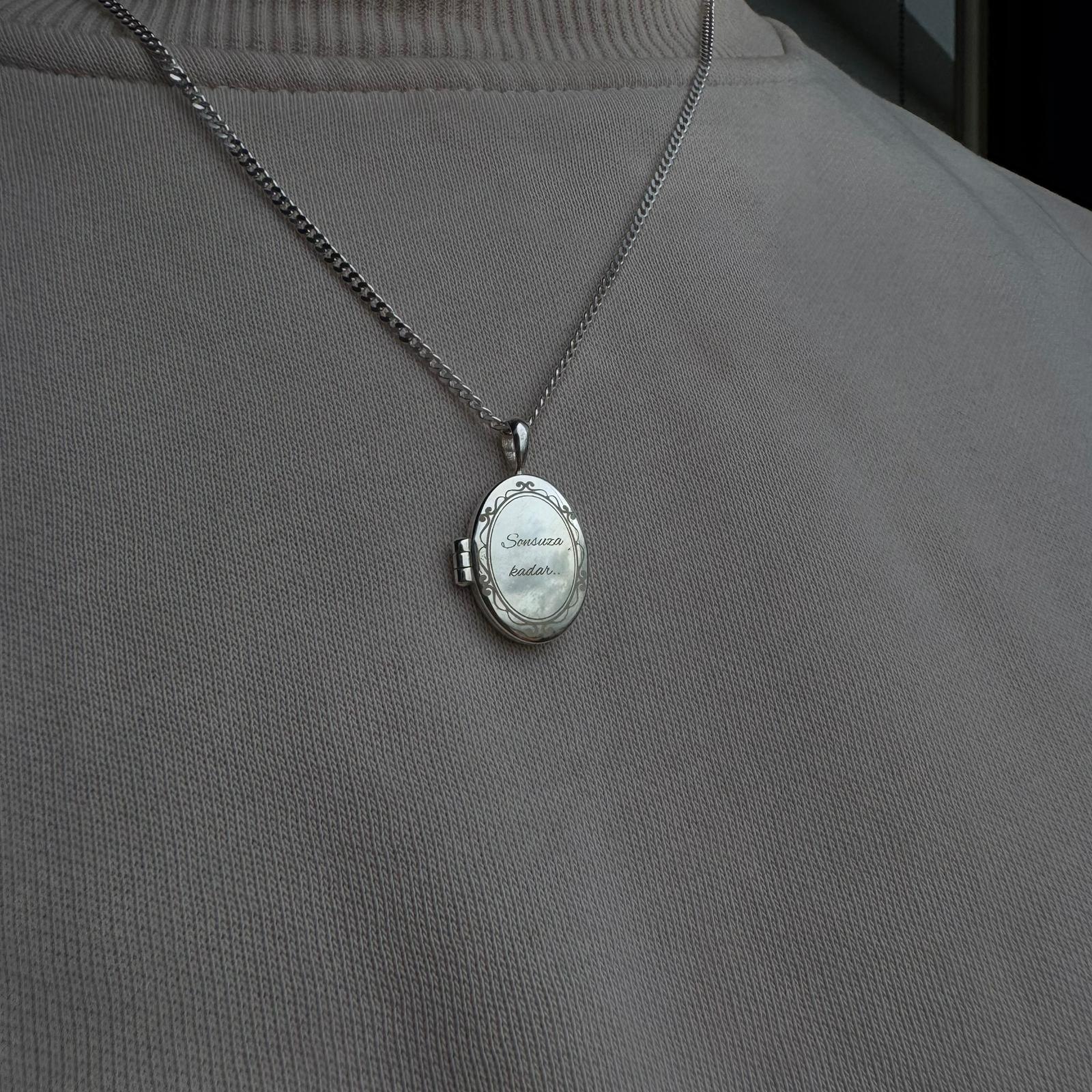 925 | Fotoğraflı Hatıra Kolye