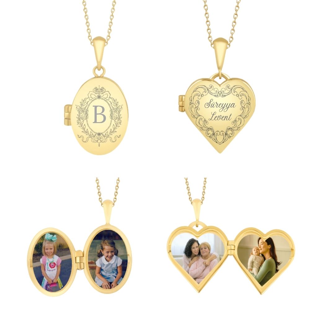 925 | Fotoğraflı Hatıra Kolye