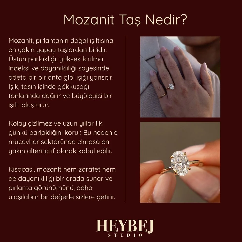 14 AYAR ALTIN | Oval Taşlı Yüzük | 4.5 ct 