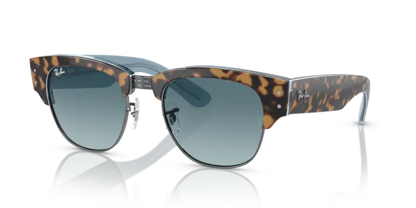 Ray-Ban 0316S Kadın Güneş Gözlüğü - Leopar Mavi