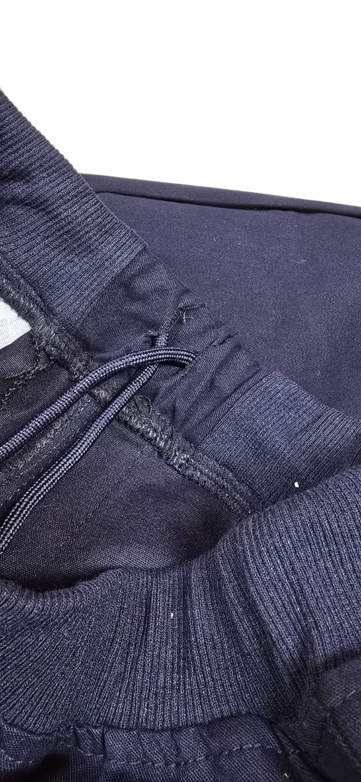 Beli Ribana Lastikli Lise Okul Pantolonu