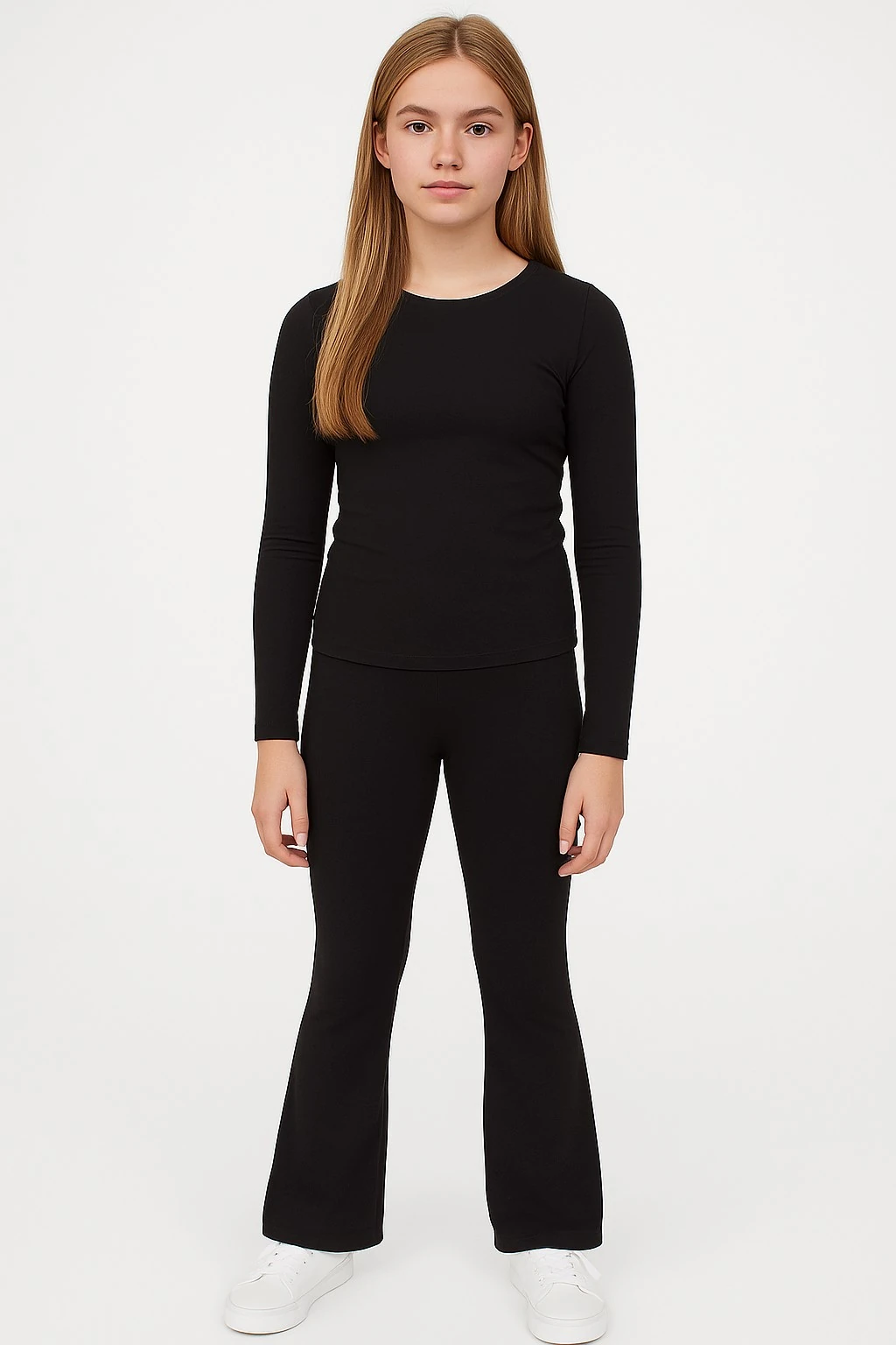 İspanyol Paça Çocuk Tayt